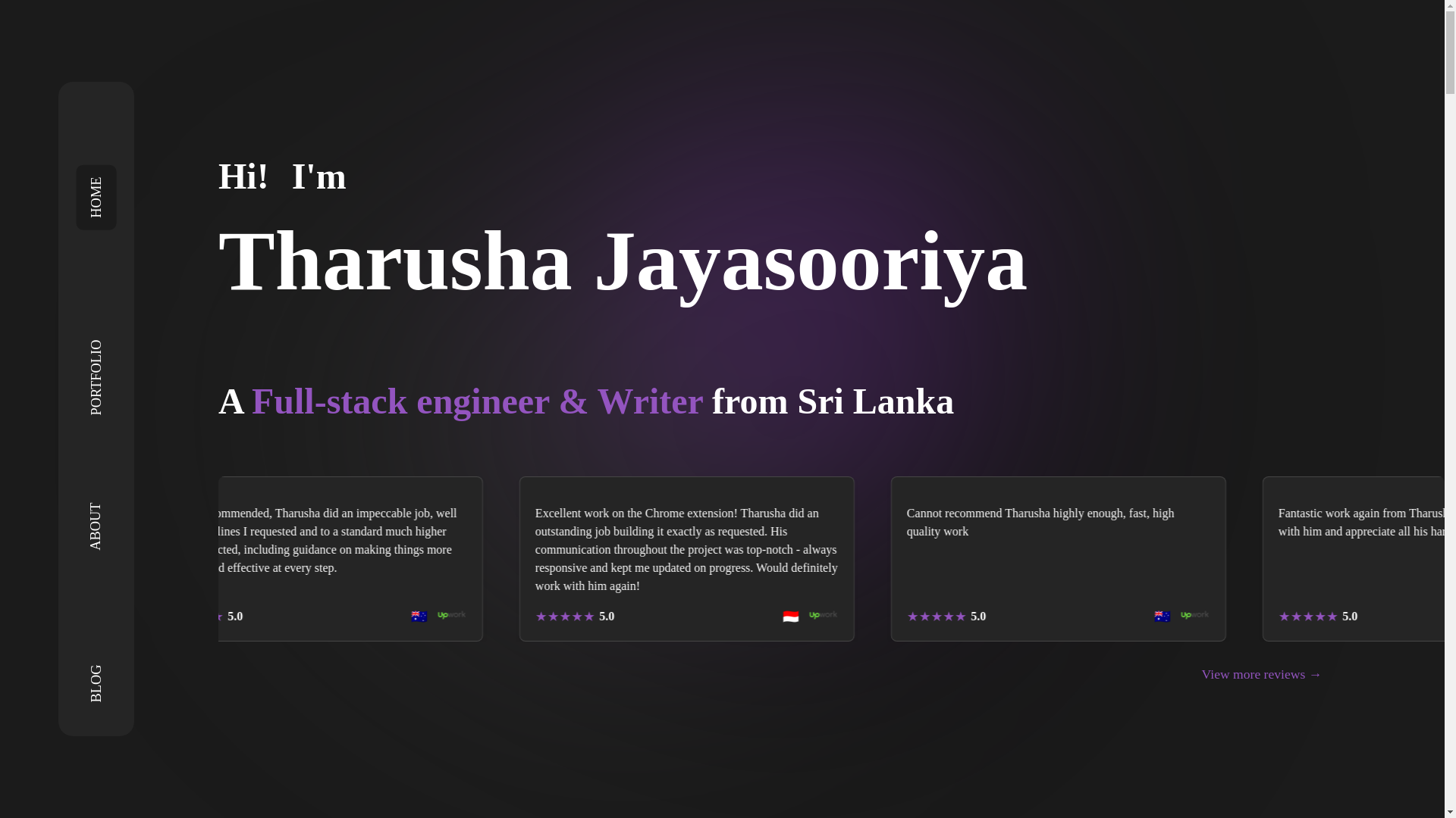website screenshot of https://tharusha-dev-github-io.pages.dev/