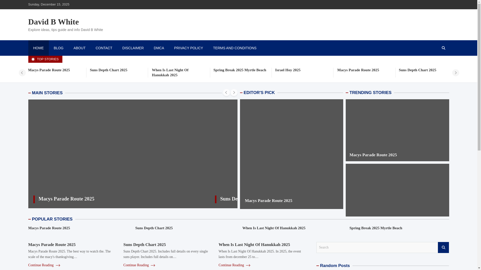 website screenshot of https://davidbwhitep.pages.dev/