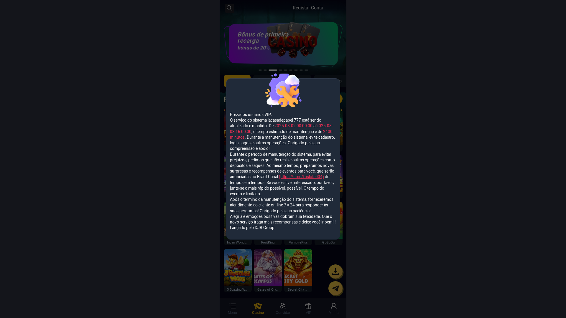 website screenshot of https://lacasadepapel777pg.com/