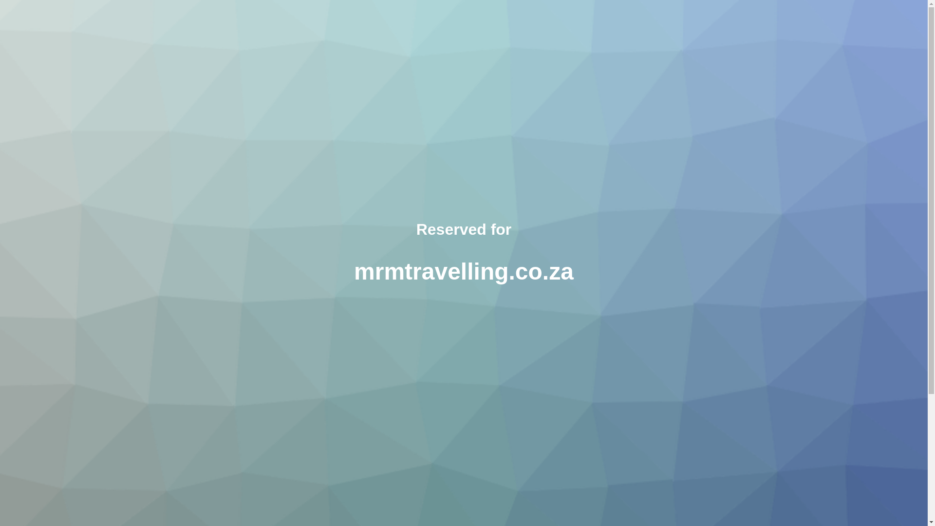 website screenshot of https://mrmtravelling.co.za/