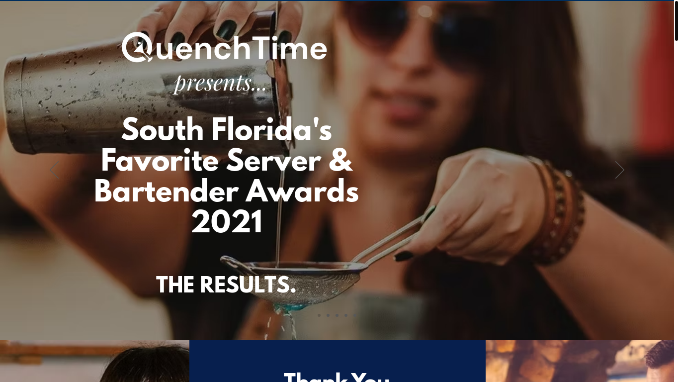website screenshot of https://inthebizawards.com/