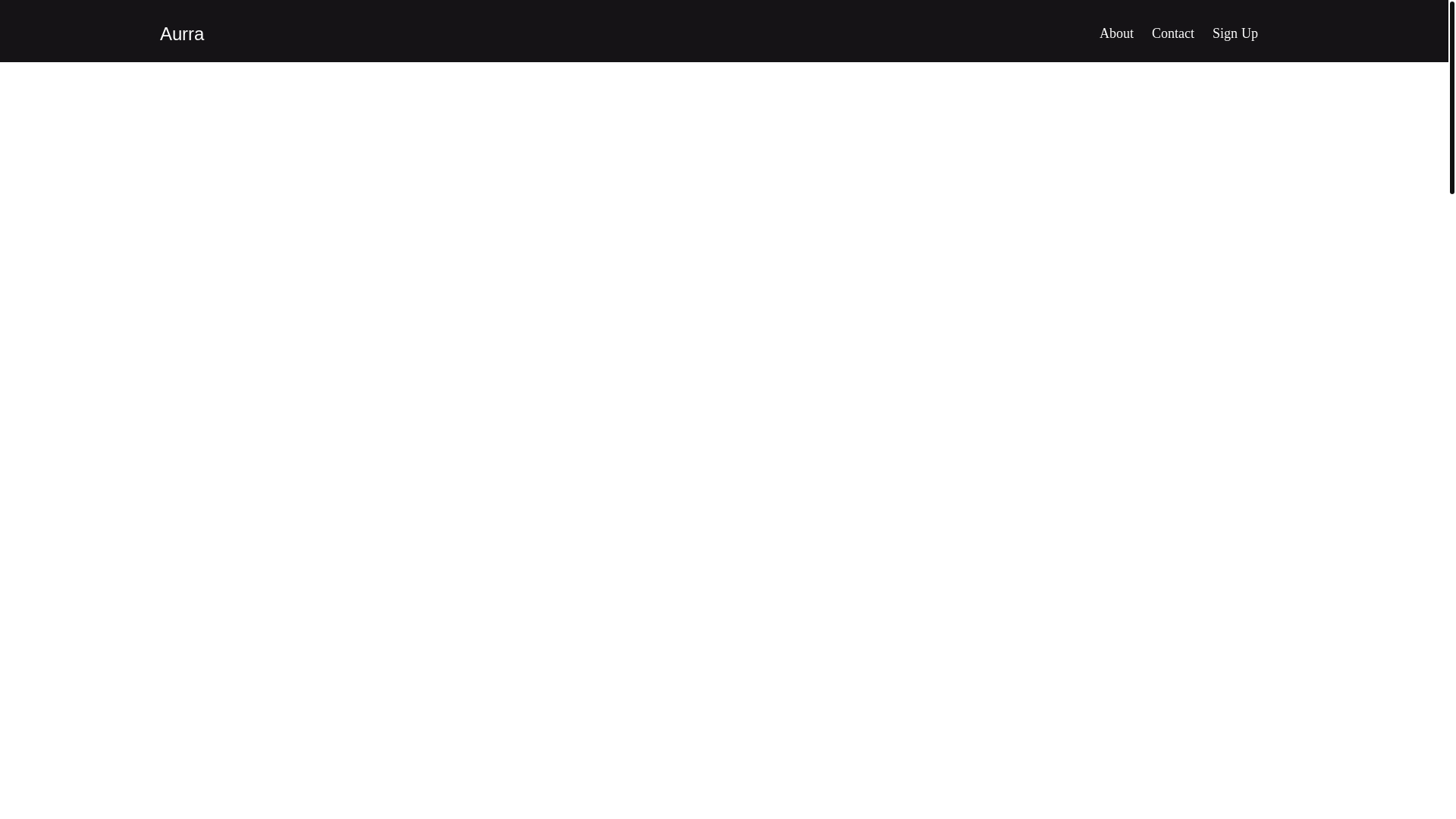 website screenshot of https://myaurraai.com/