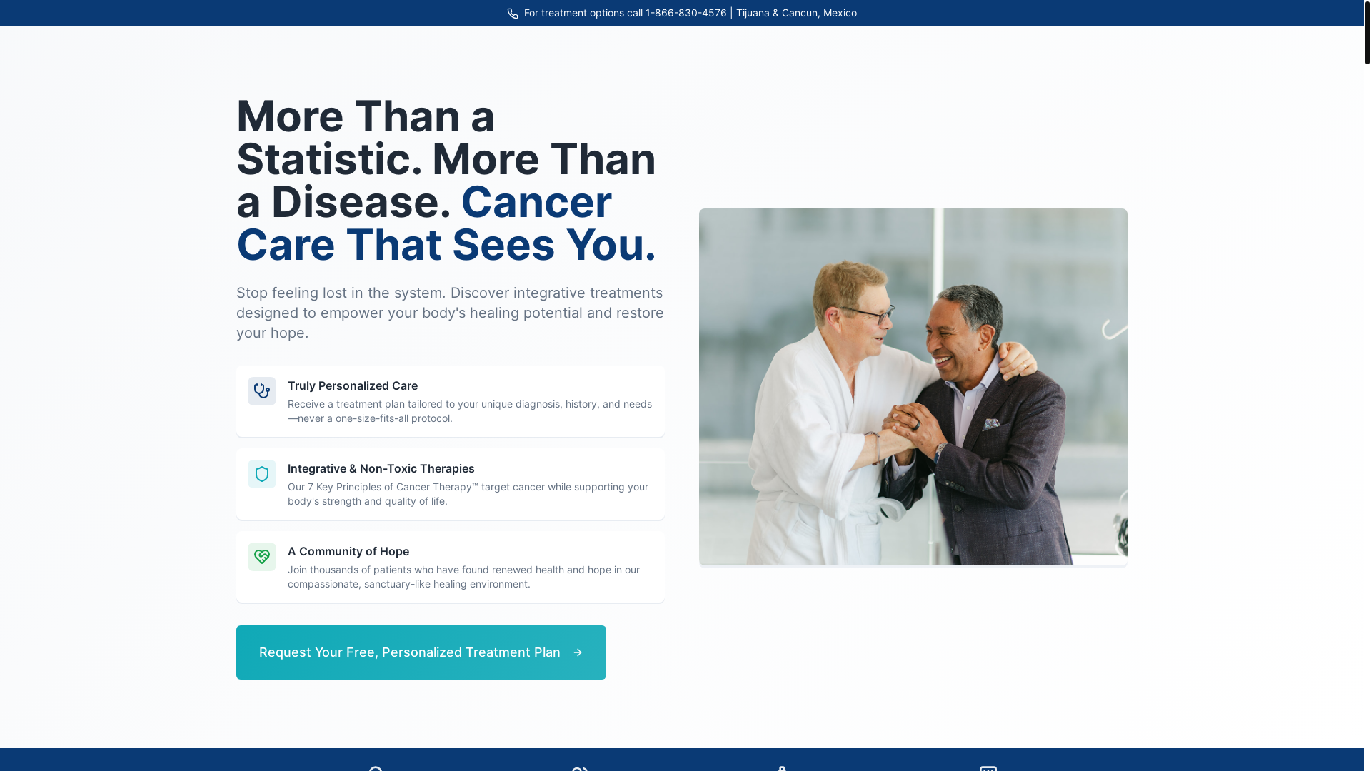 website screenshot of https://bestalternativecancertreatments.com/