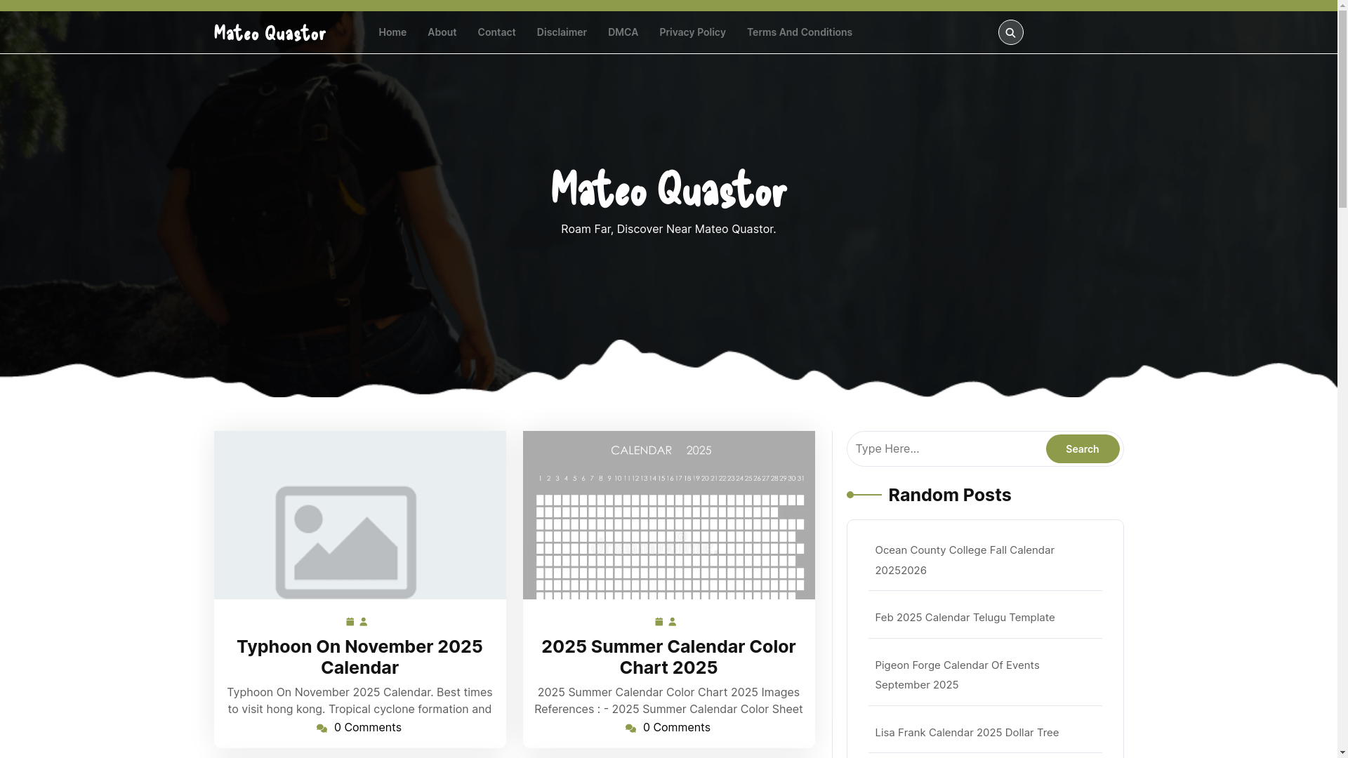 website screenshot of https://mateoquastor.pages.dev/