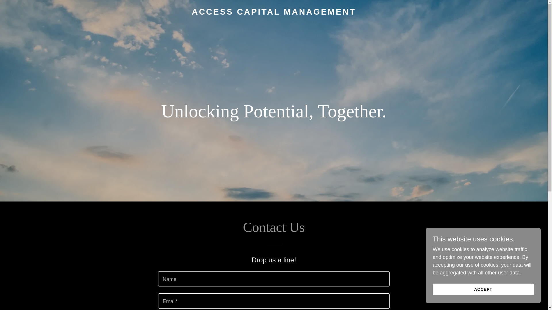 website screenshot of https://accesscapital.global/
