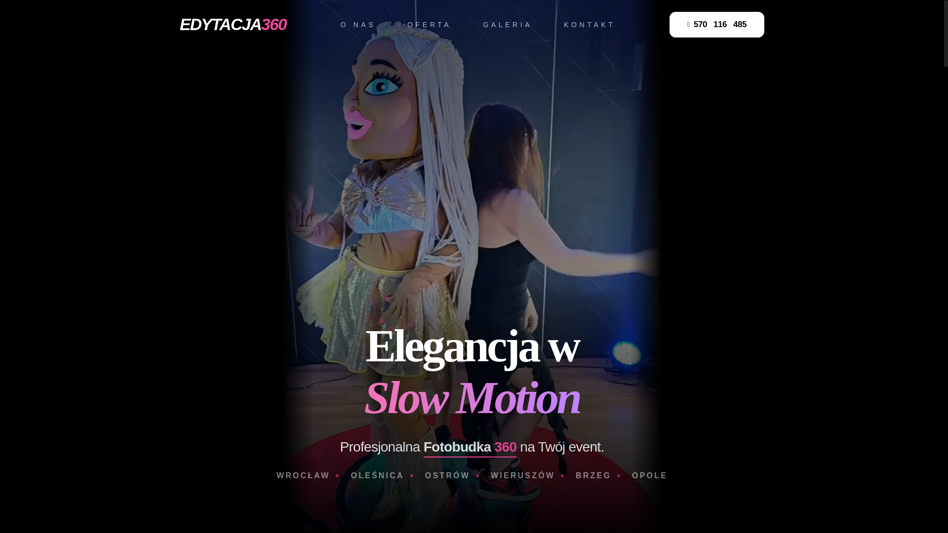 website screenshot of https://edytacja360.pl/