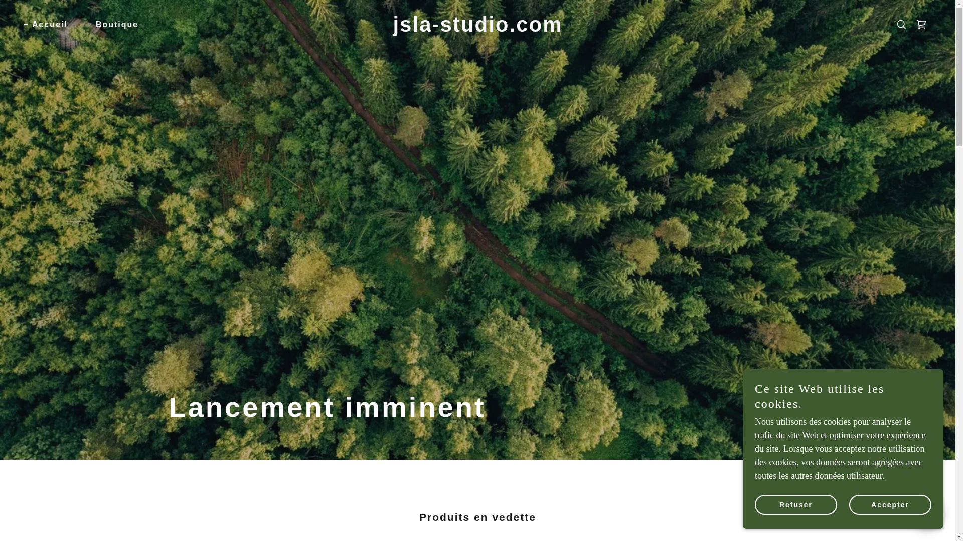 website screenshot of https://jsla-studio.com/