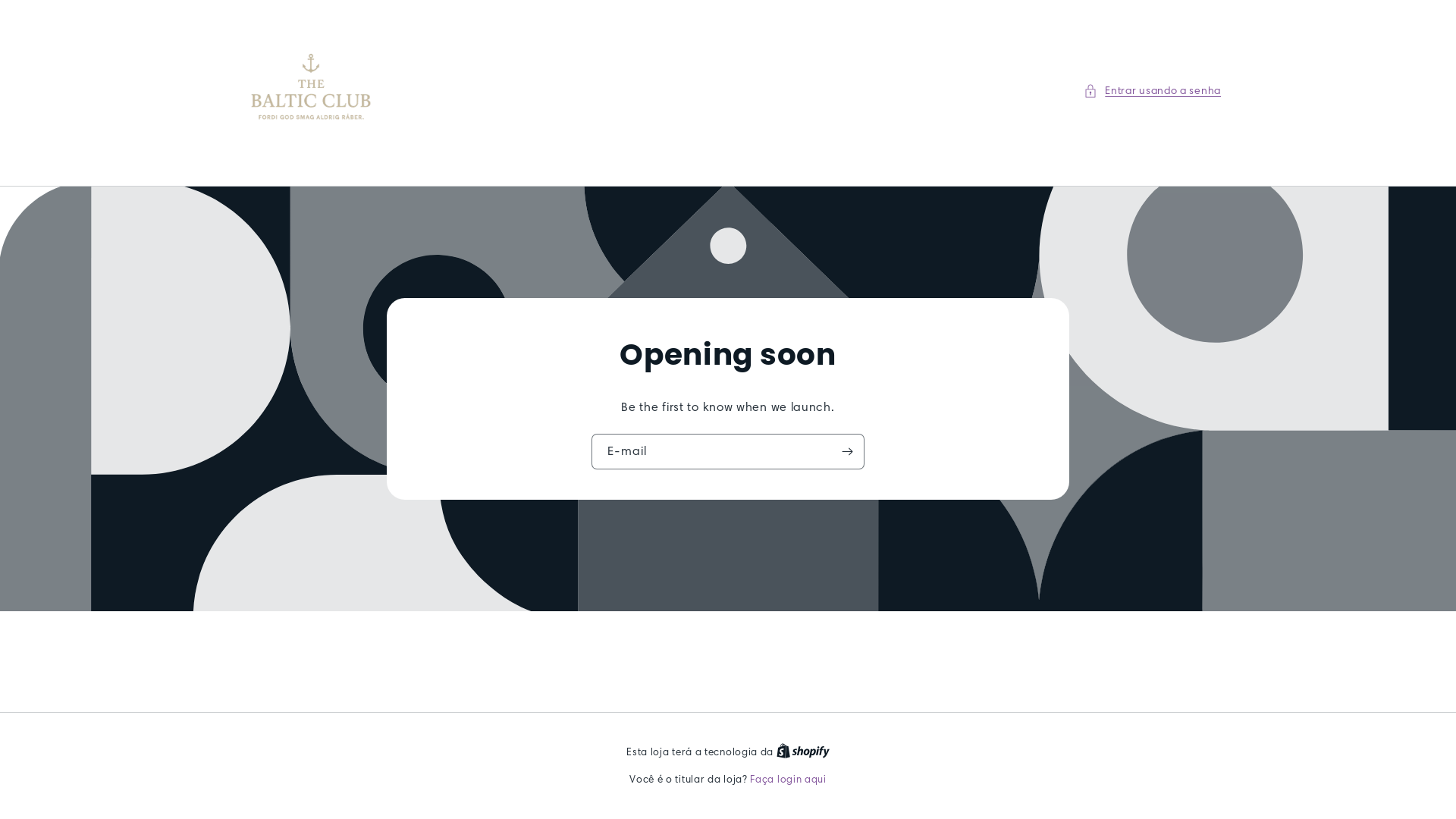 website screenshot of https://balticclub.shop/