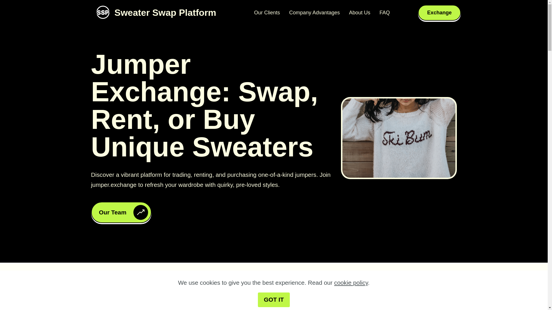 website screenshot of https://jumperexhcange.app/