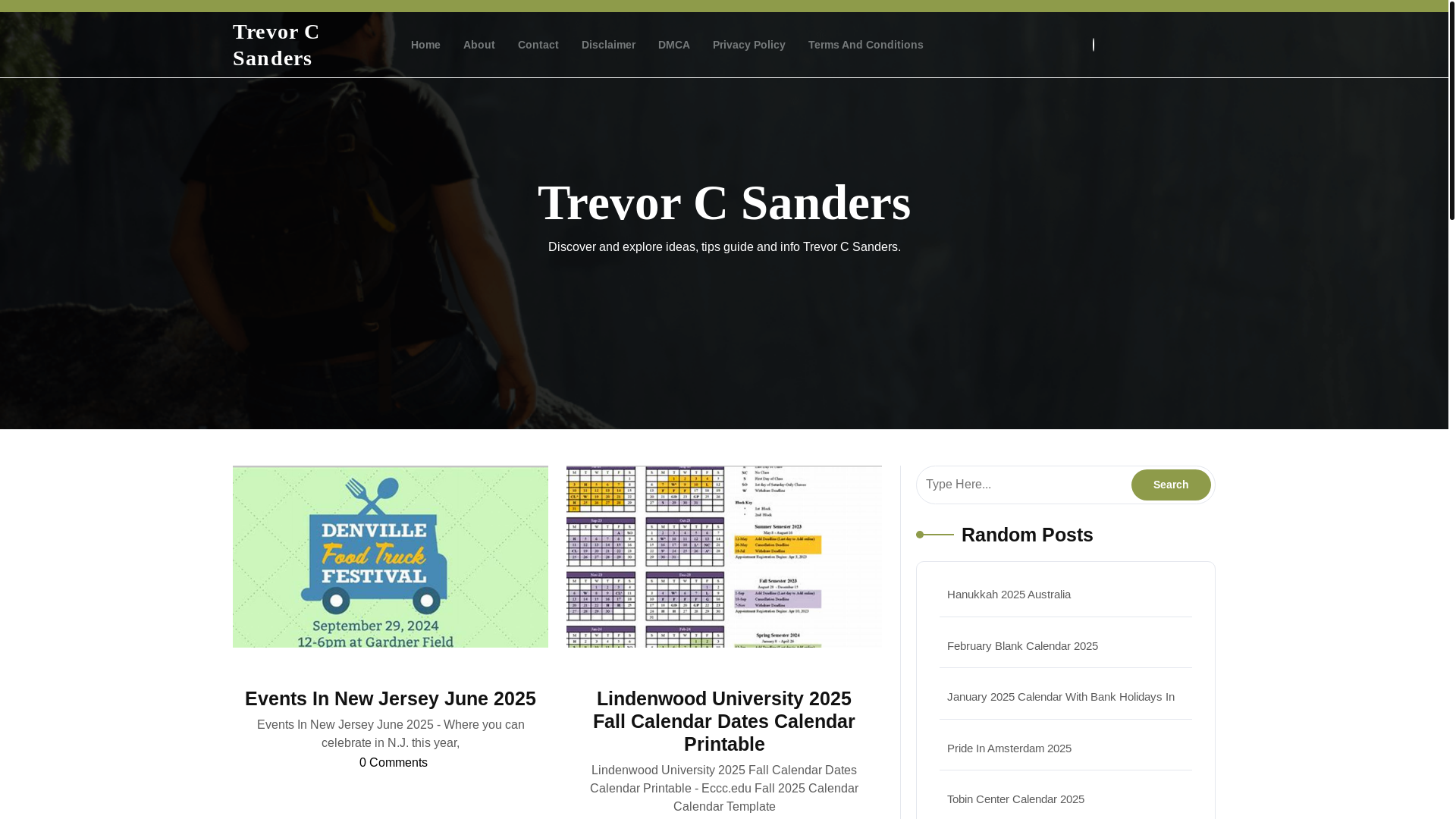 website screenshot of https://trevorcsandersd.pages.dev/