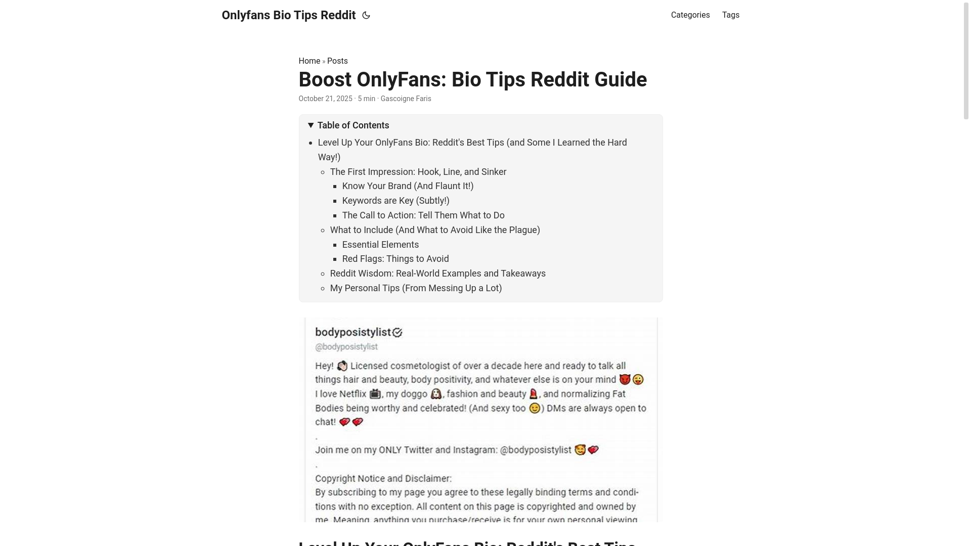 website screenshot of https://onlyfans-bio-tips-reddit.pages.dev/