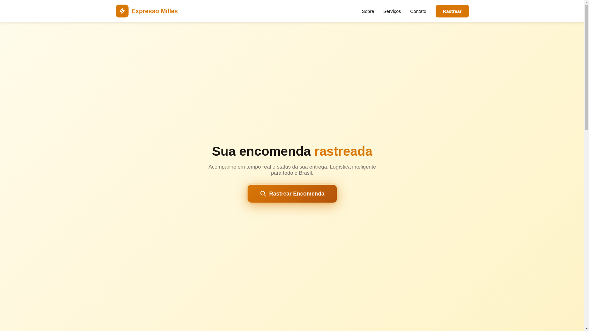 website screenshot of https://expressomilles.com/