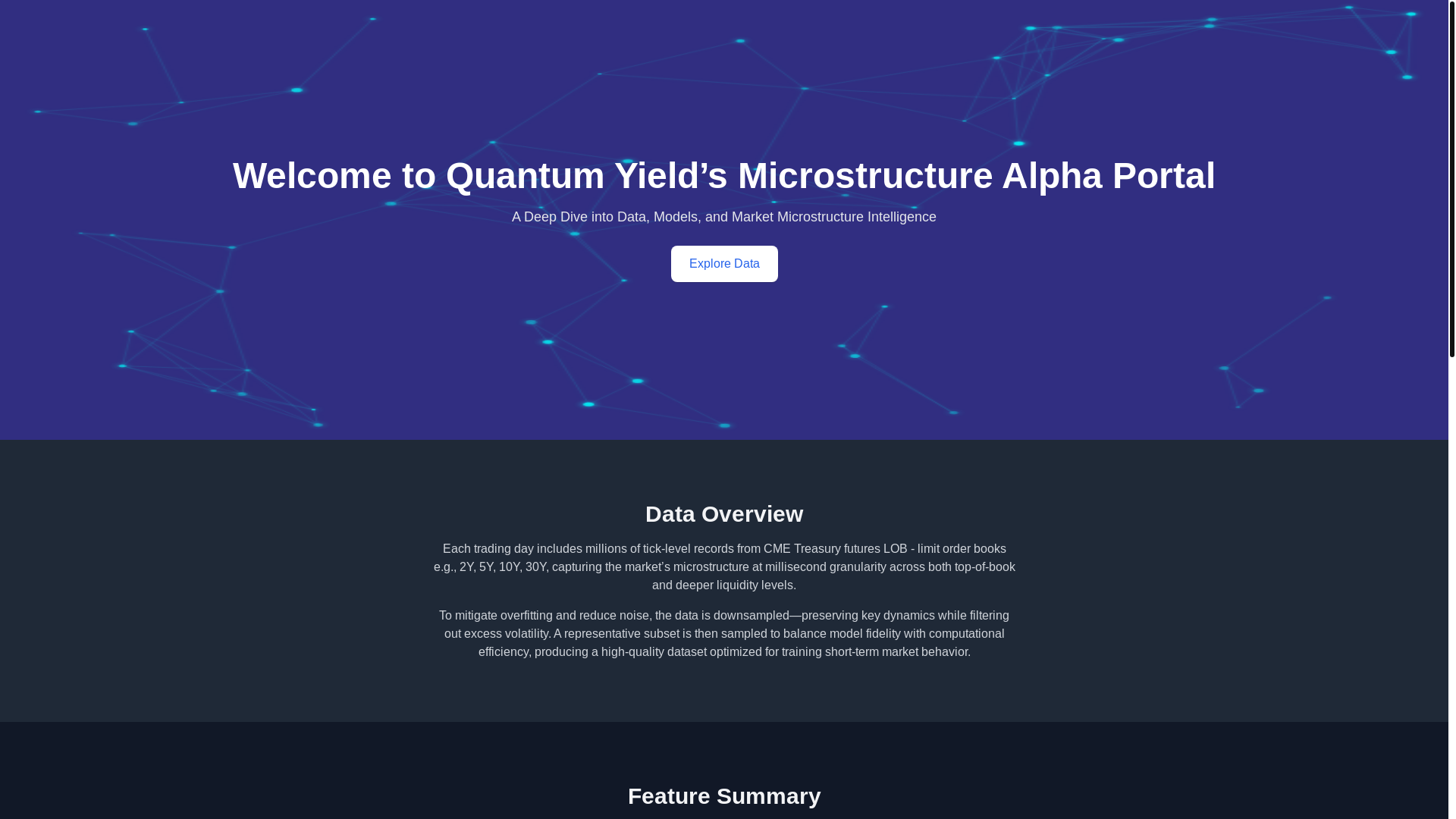 website screenshot of https://hft-microstructure.pages.dev/