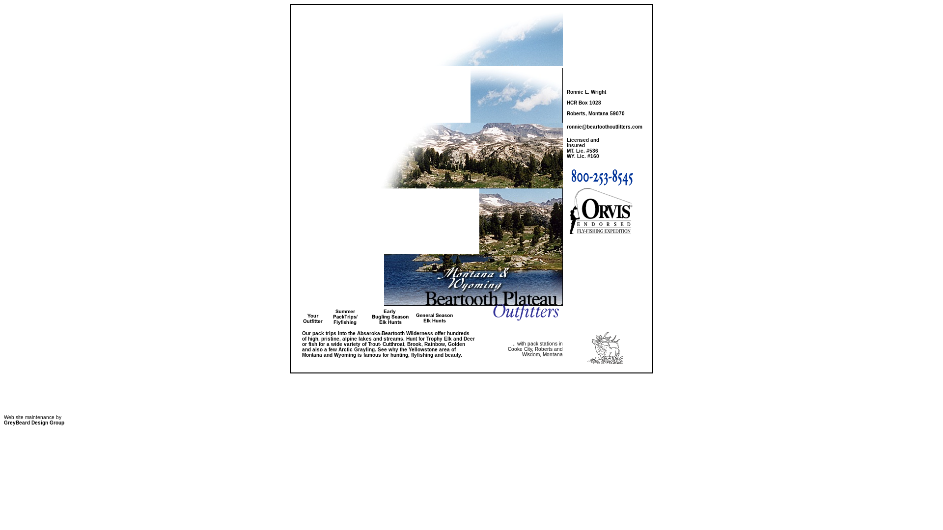 website screenshot of https://elkhuntinmontana.pages.dev/