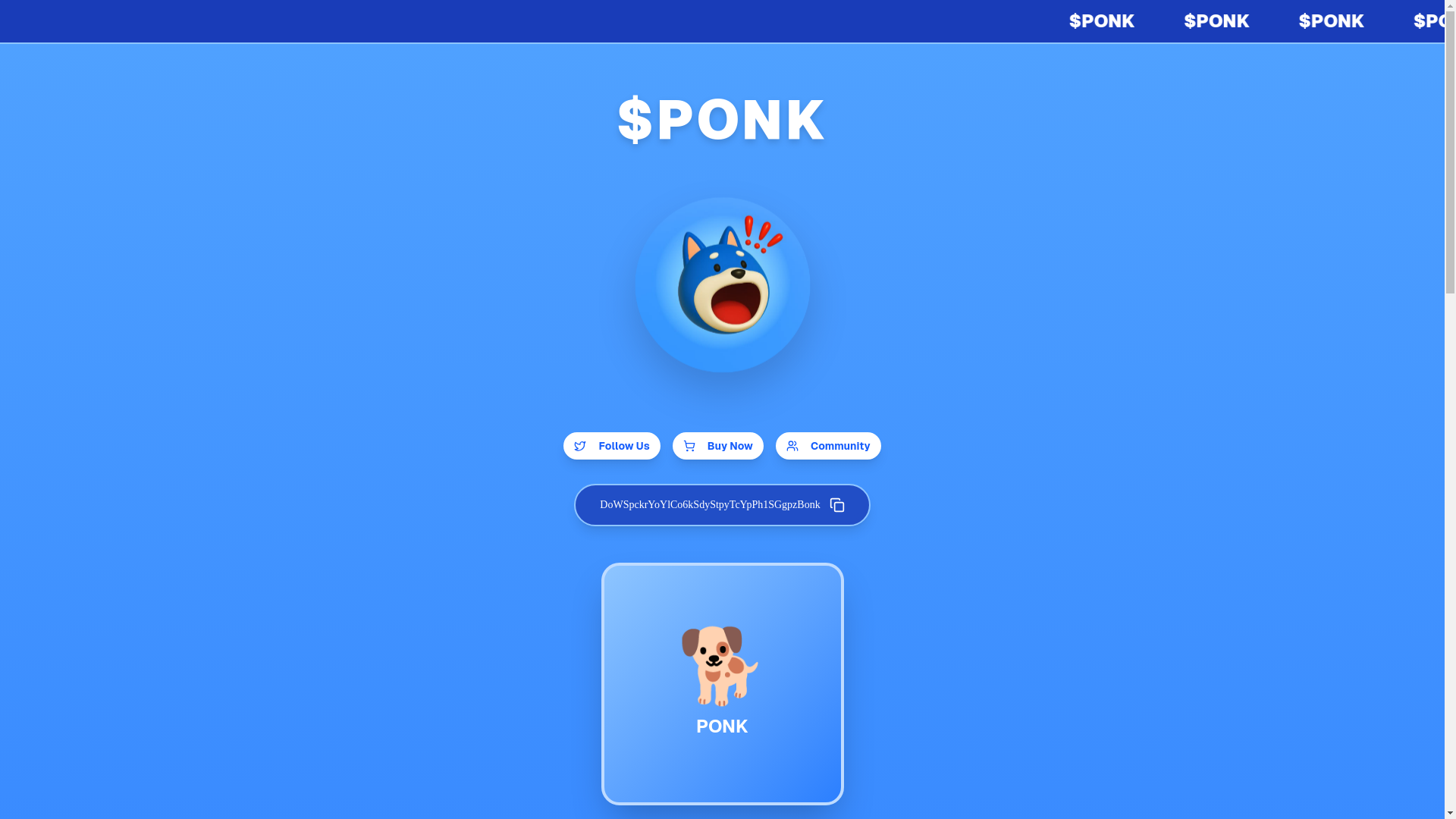 website screenshot of https://popbonkbase.com/
