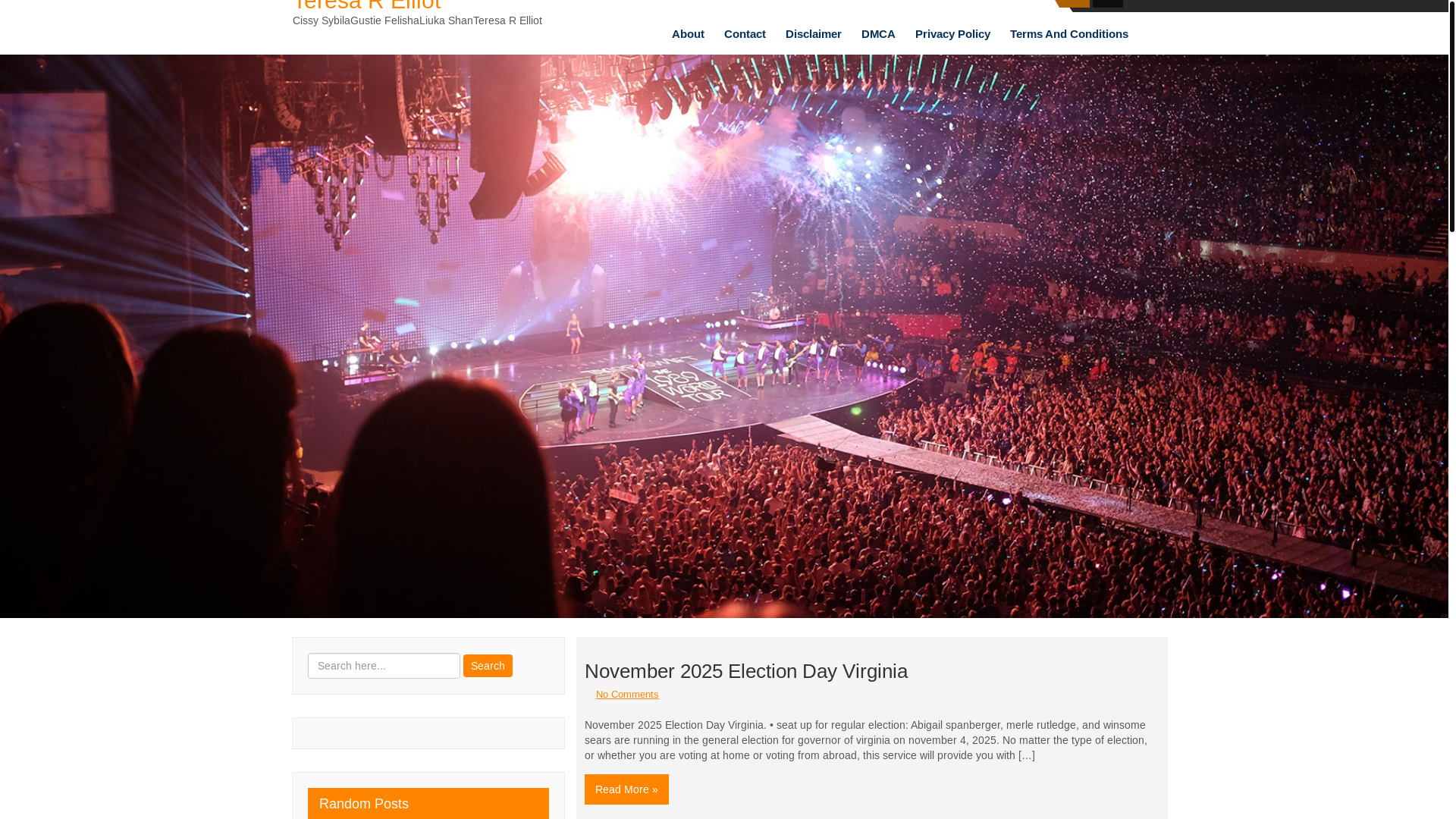 website screenshot of https://teresarelliotj.pages.dev/