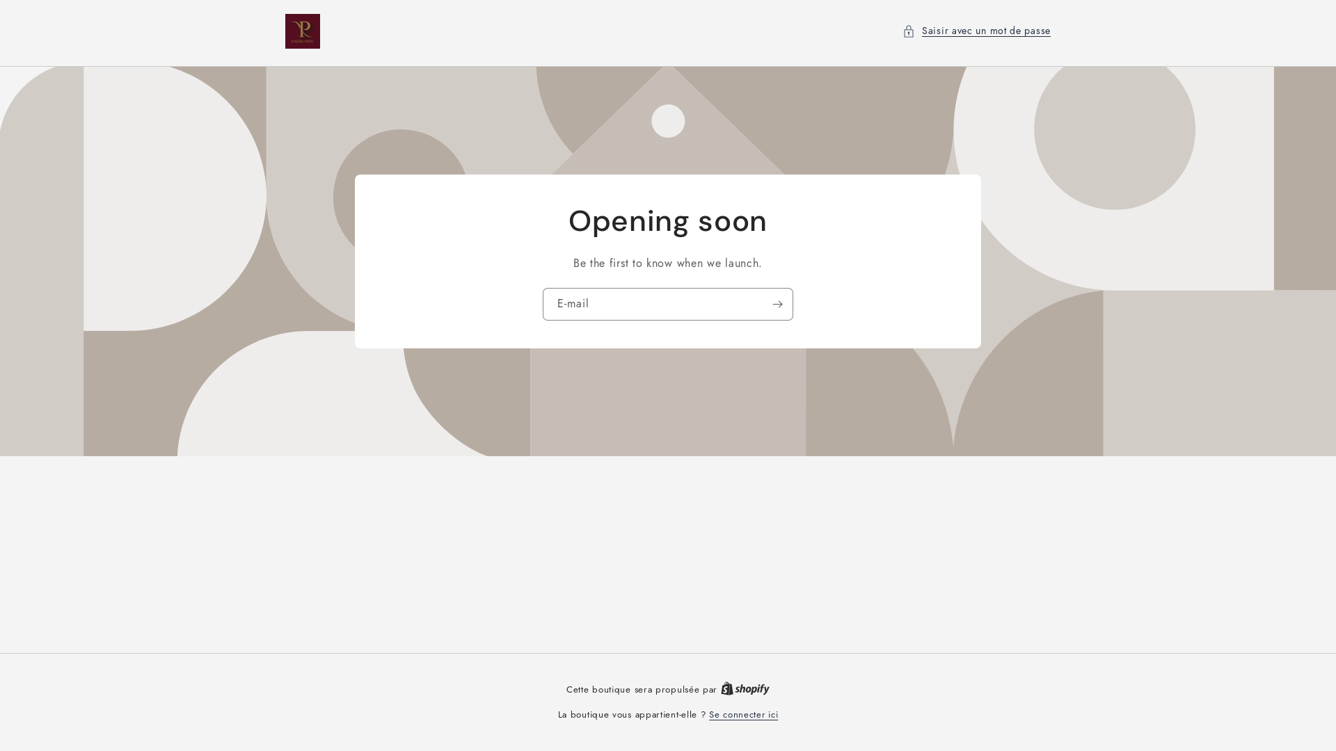 website screenshot of https://ameeraparis.com/