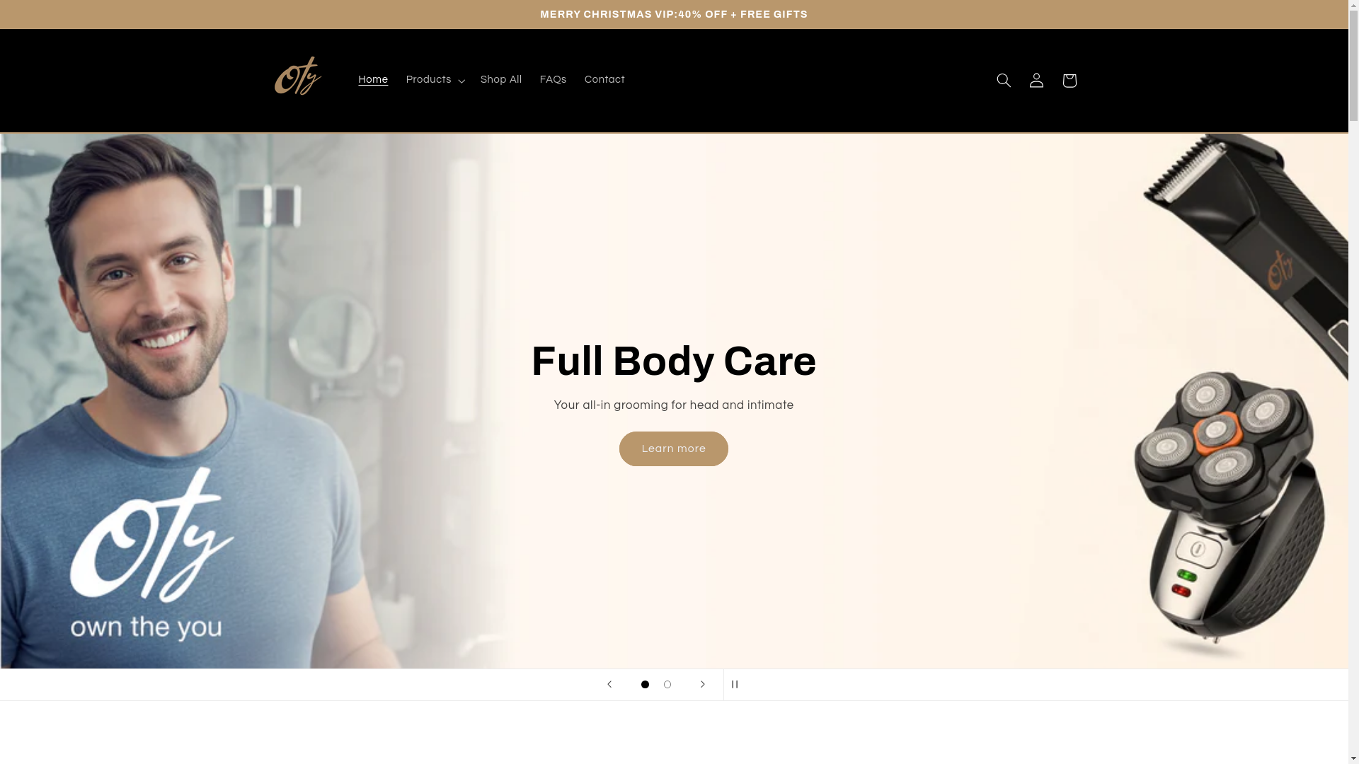 website screenshot of https://zuccardibrands.com/