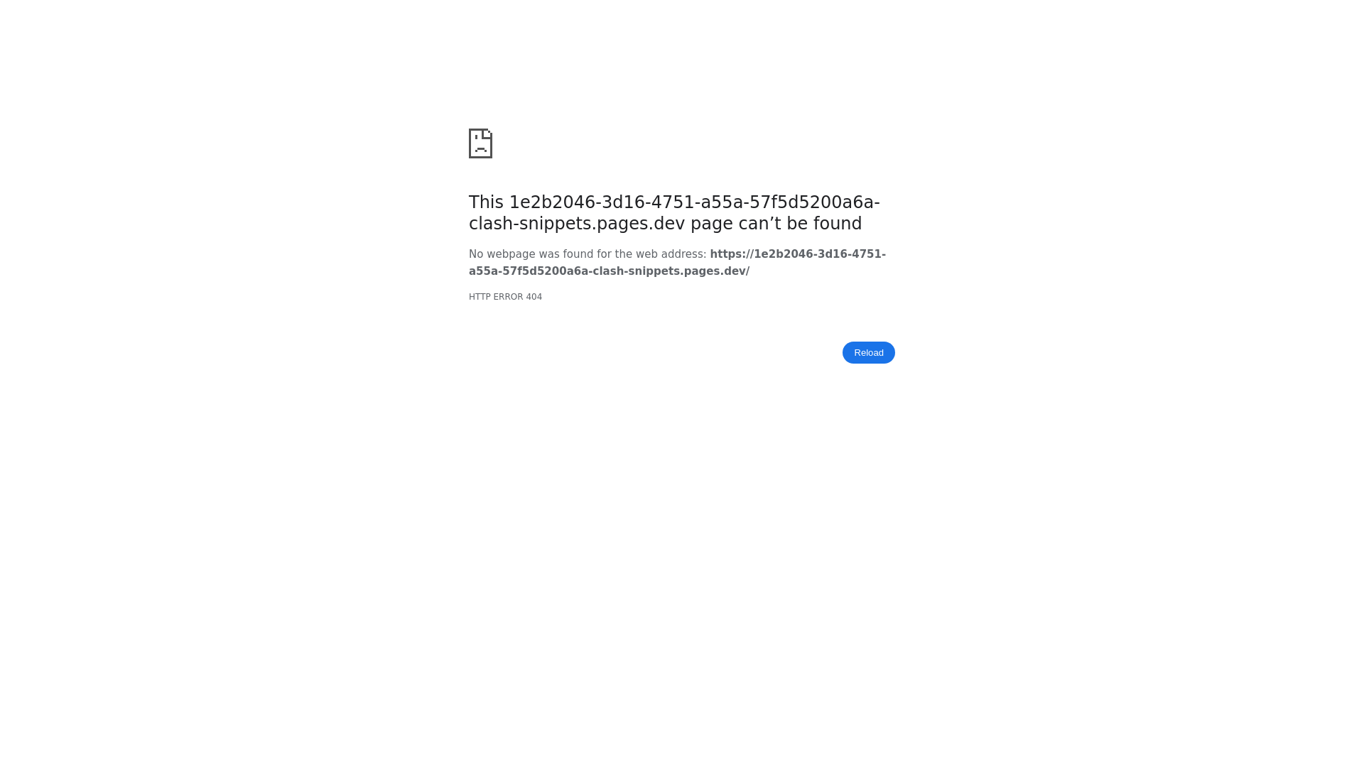 website screenshot of https://1e2b2046-3d16-4751-a55a-57f5d5200a6a-clash-snippets.pages.dev/