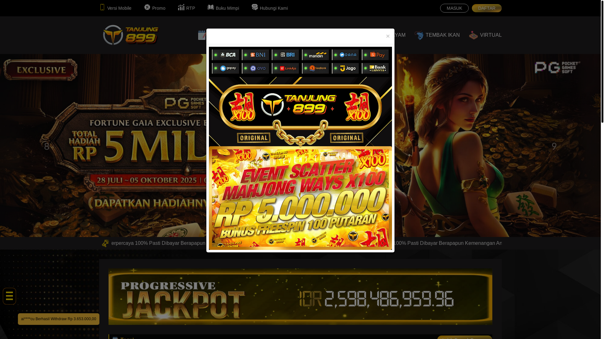 website screenshot of https://tambahtan.site/