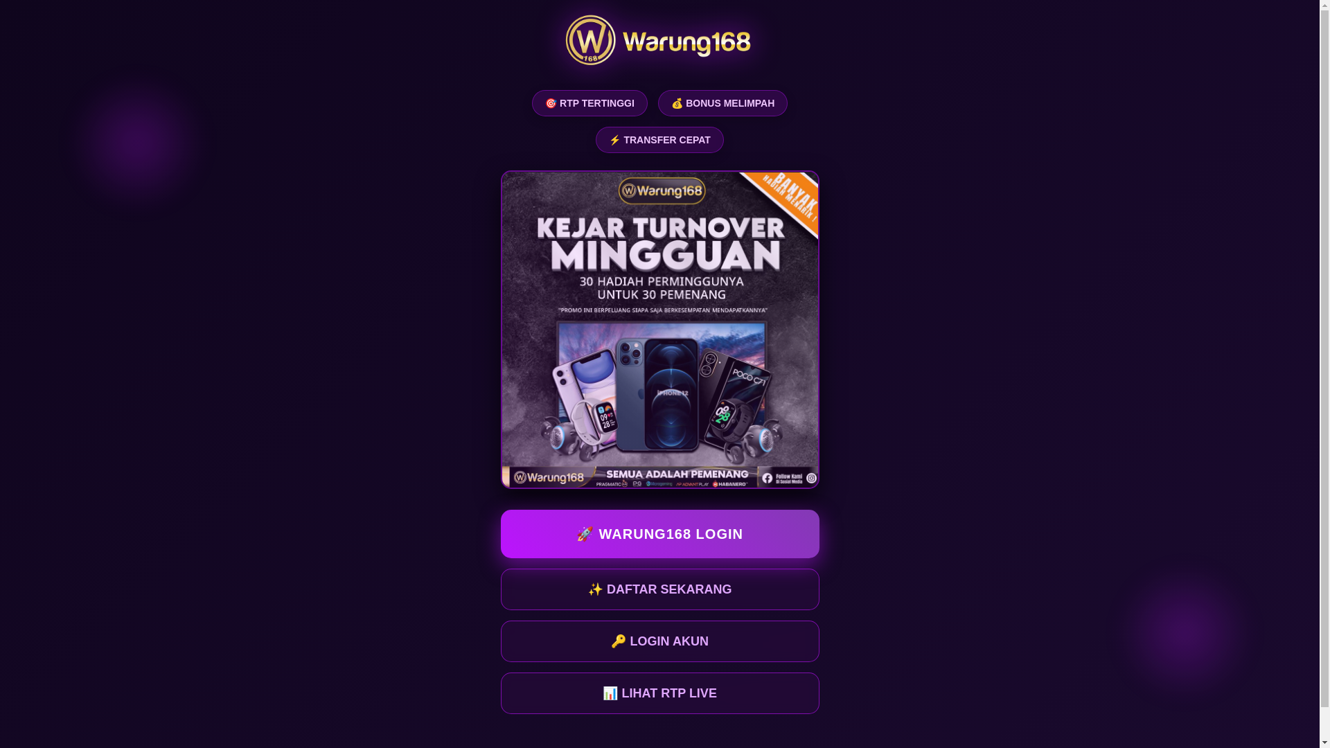 website screenshot of https://warung168-5.pages.dev/