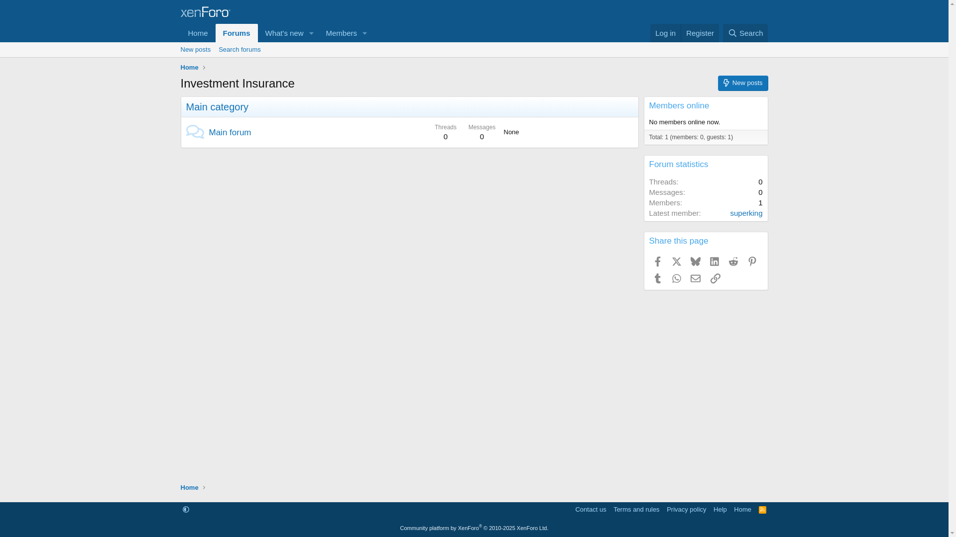 website screenshot of https://investmentinsurance.xyz/