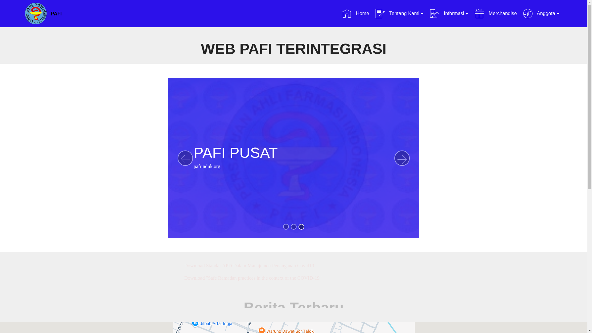 website screenshot of https://pafi-sanden-org.pages.dev/