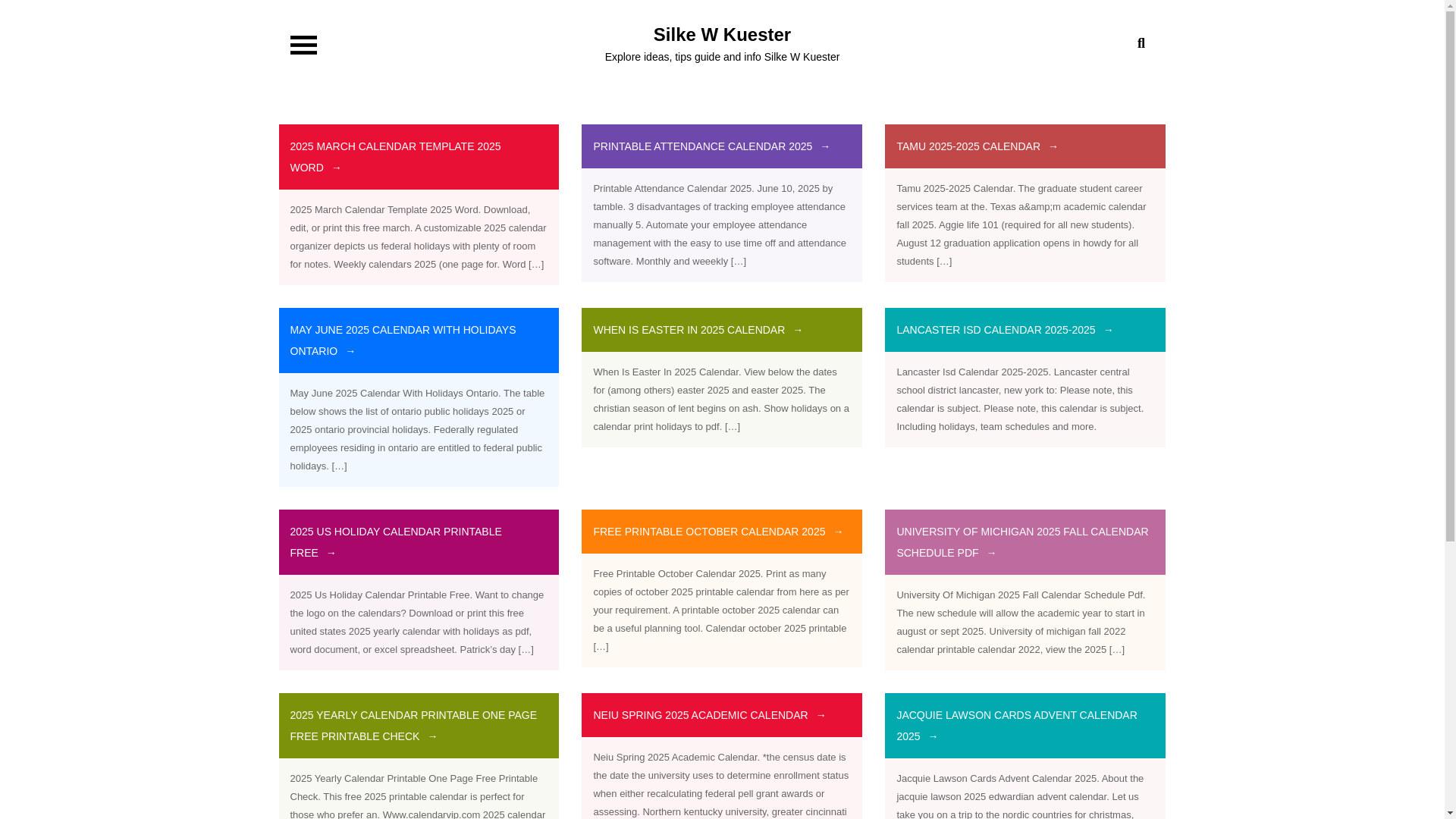 website screenshot of https://silkewkuester.pages.dev/