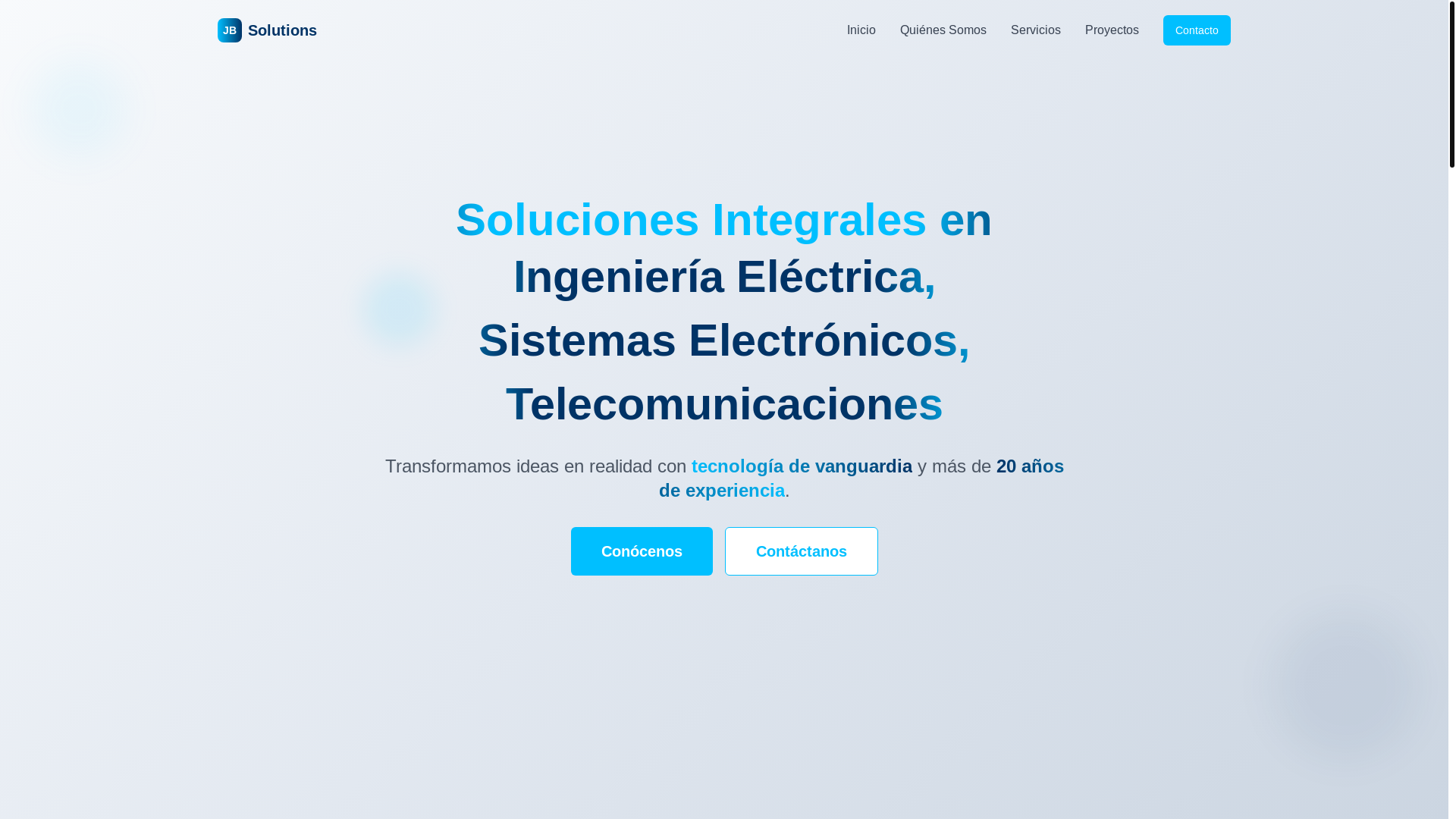 website screenshot of https://jb-solutions-nexus-site.pages.dev/
