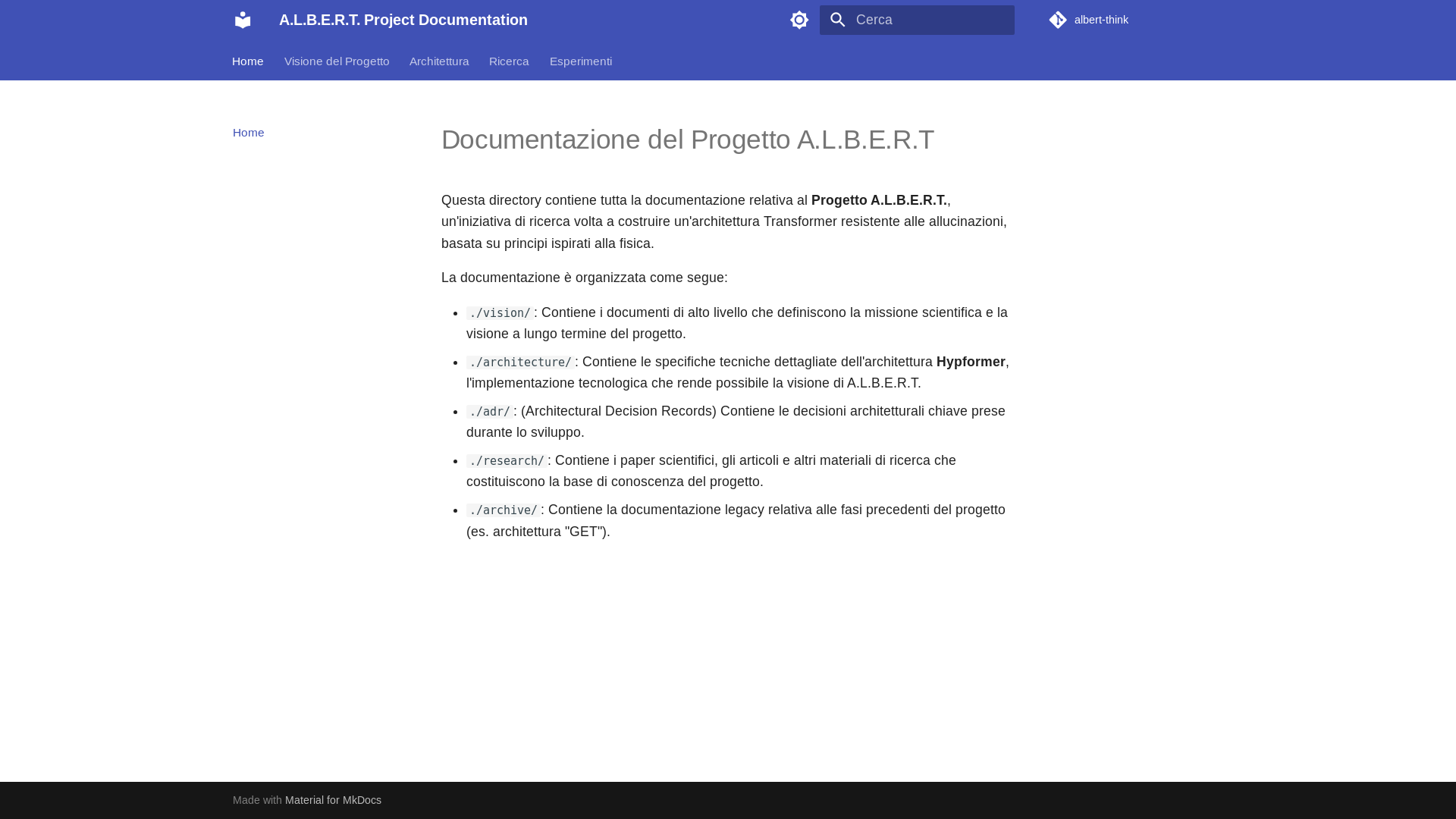 website screenshot of https://albert-think-docs.pages.dev/