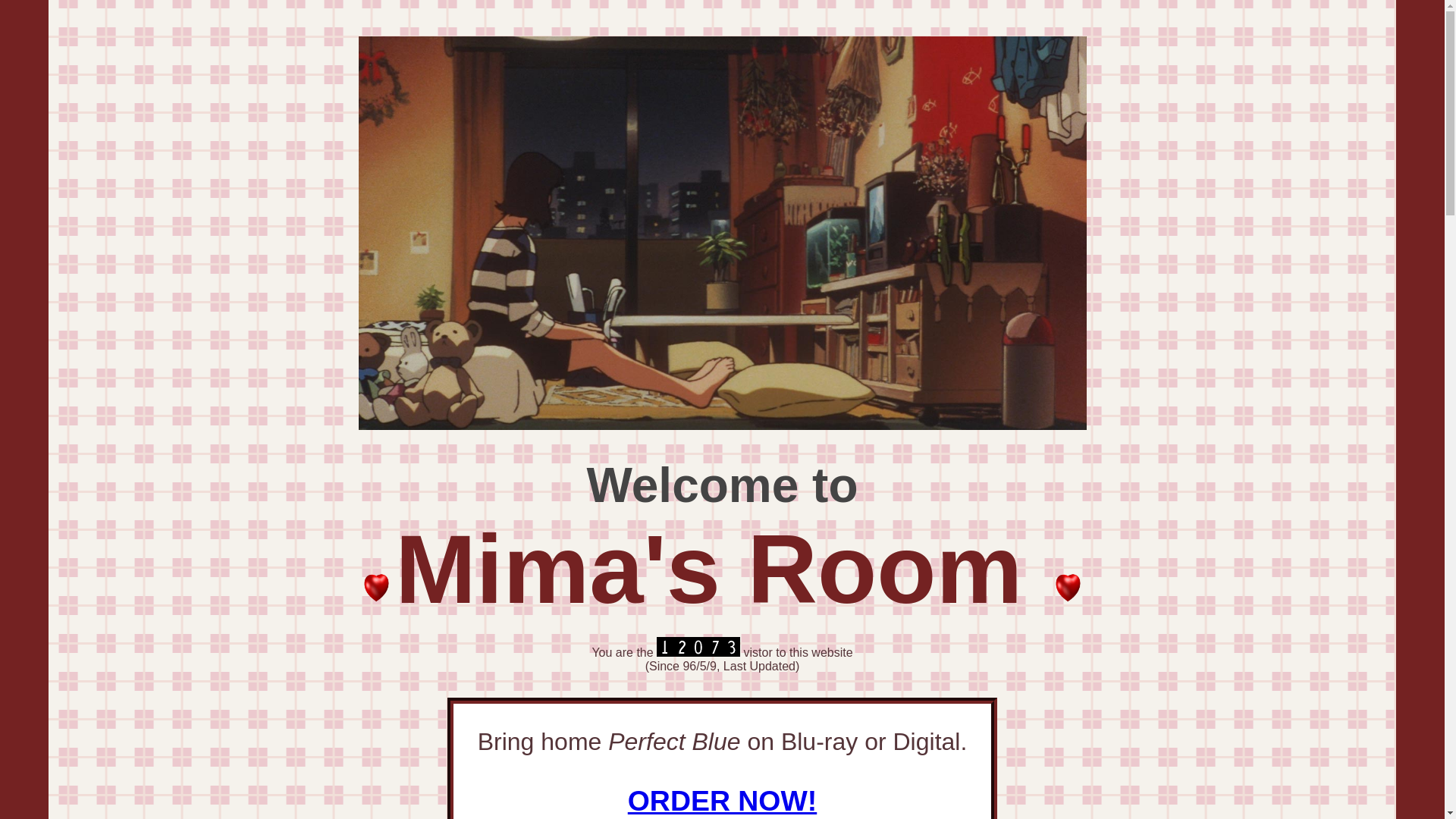 website screenshot of https://mimasroom.com/