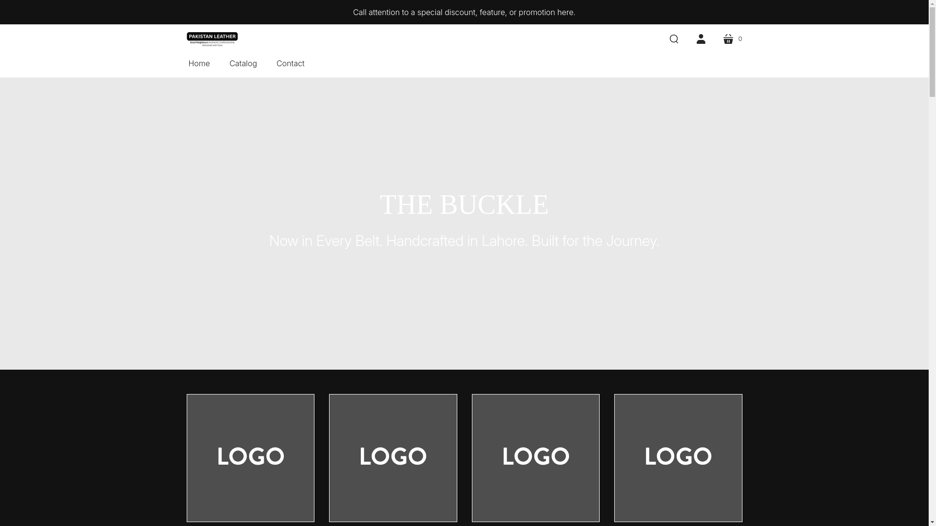 website screenshot of https://pakistanleather.com.pk/