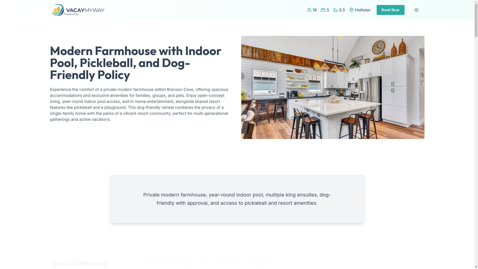 website screenshot of https://lakeviewhouse.house/