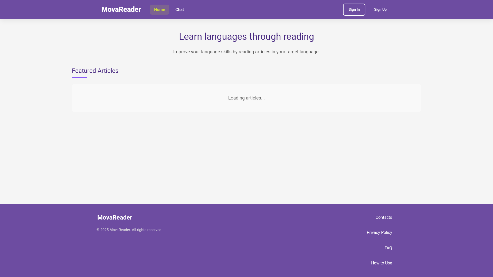 website screenshot of https://movareader.pages.dev/