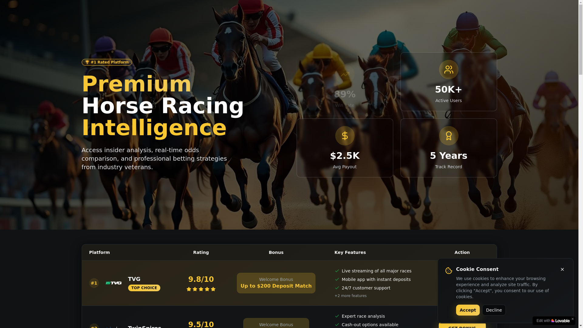 website screenshot of https://wagersbloom.com/