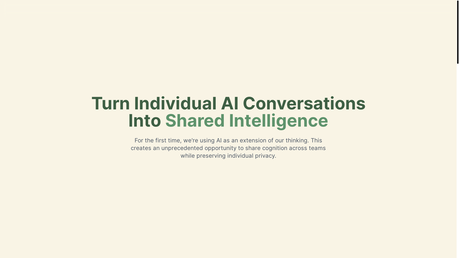 website screenshot of https://teamai.pages.dev/