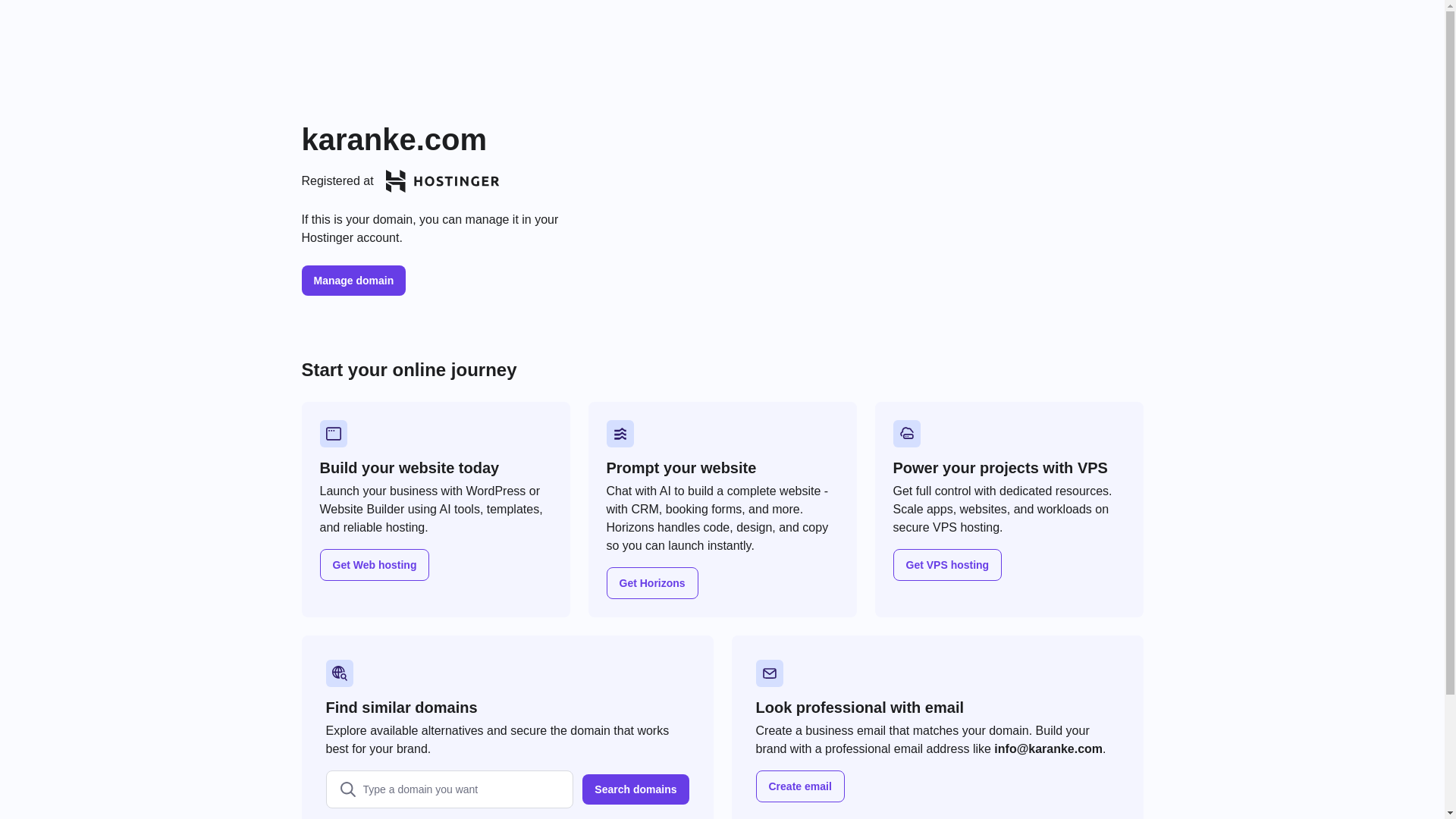 website screenshot of https://karanke.com/