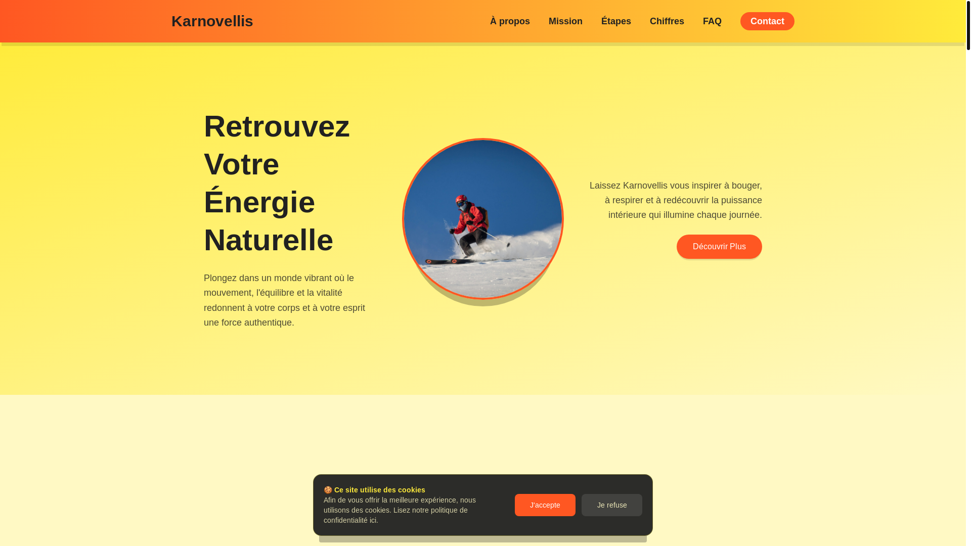 website screenshot of https://karnovellis.eu/