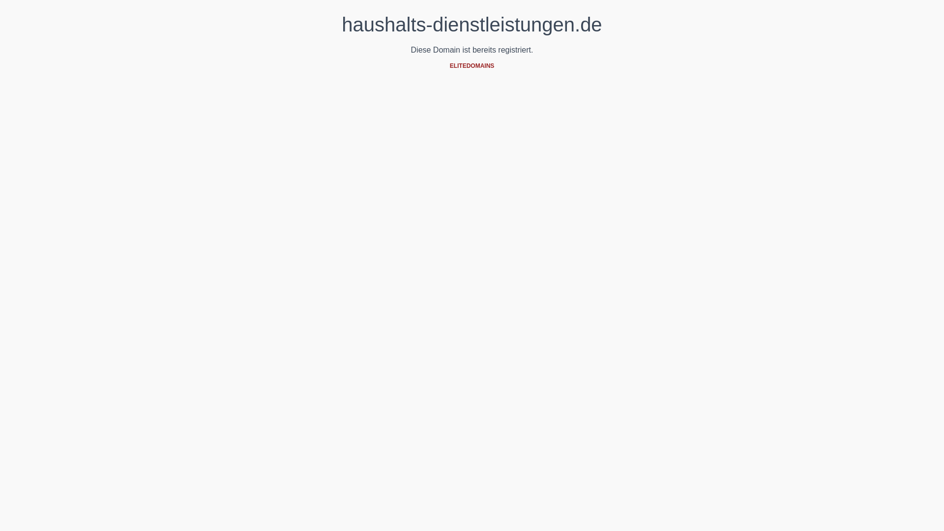 website screenshot of https://haushalts-dienstleistungen.de/