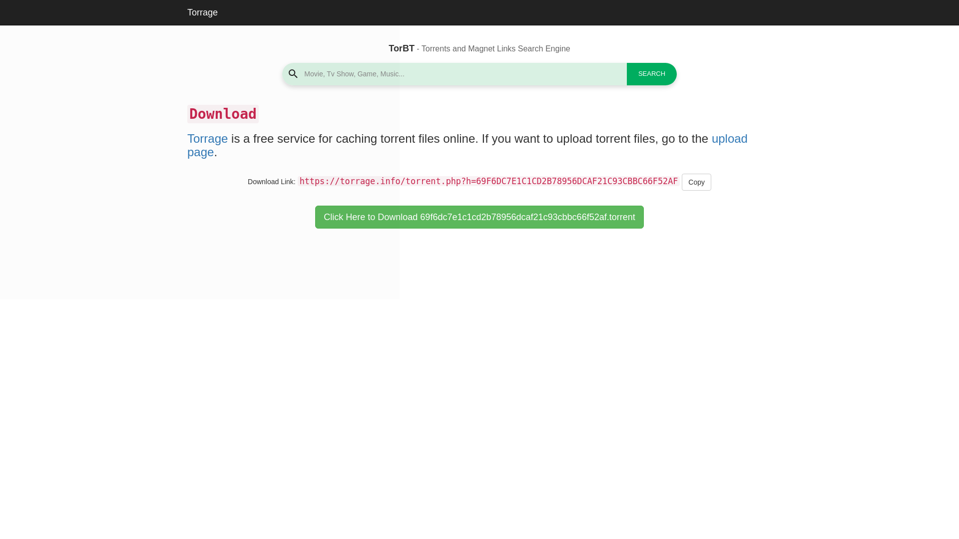 website screenshot of http://torrage.info/torrent.php?h=69F6DC7E1C1CD2B78956DCAF21C93CBBC66F52AF