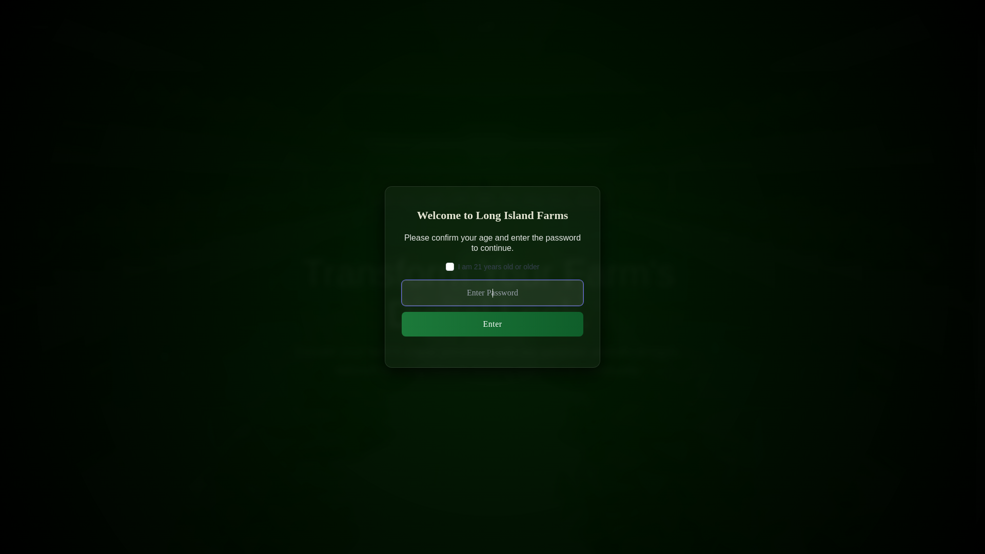 website screenshot of https://lifdelivery.com/