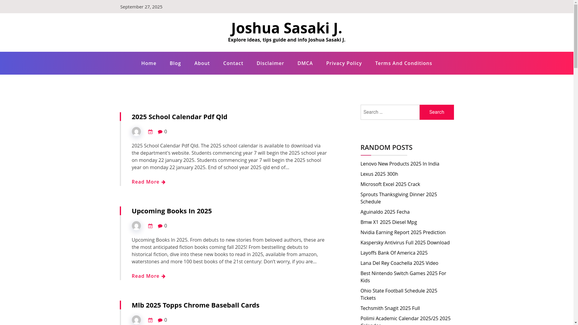 website screenshot of https://joshuasasakij.pages.dev/