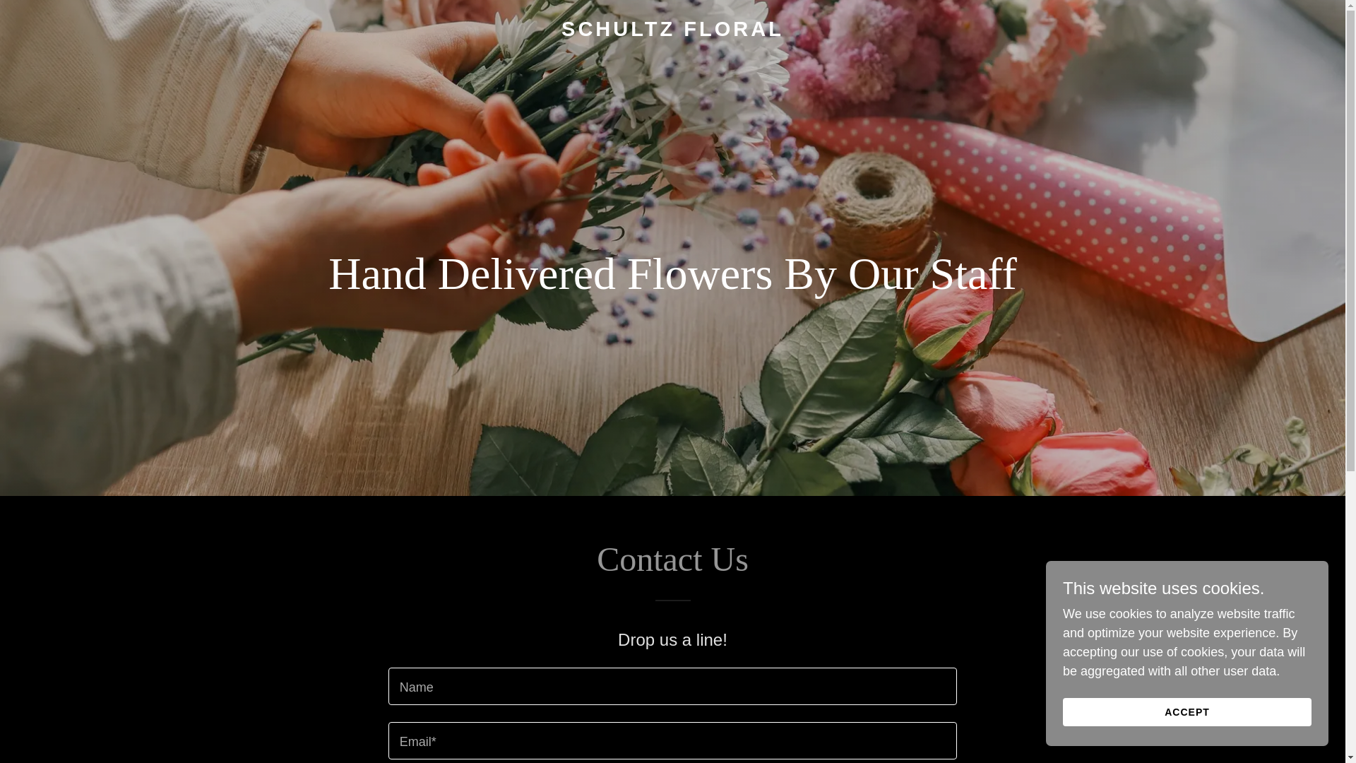 website screenshot of https://valparaisoflowerdelivery.com/