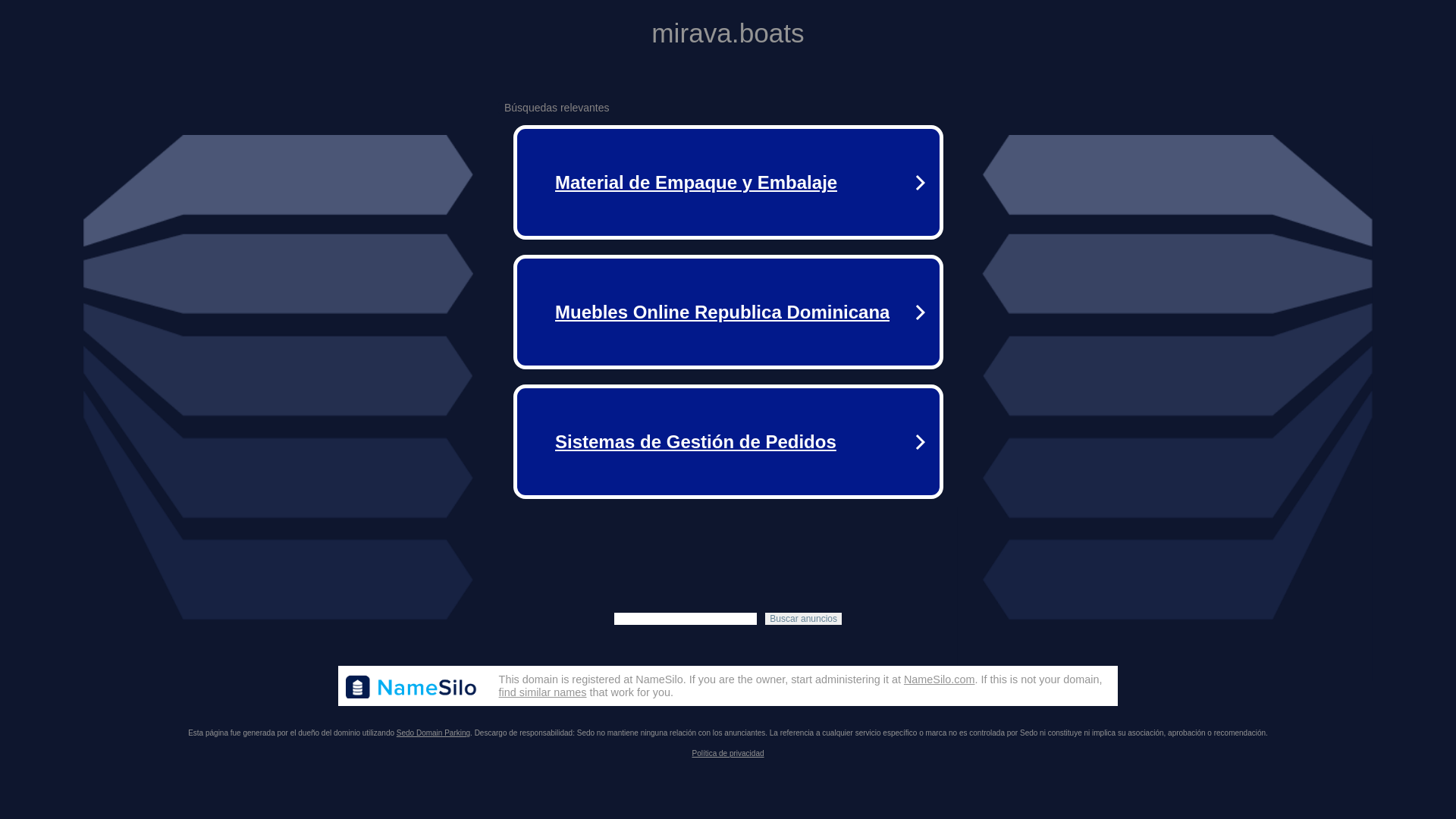 website screenshot of https://mirava.boats/