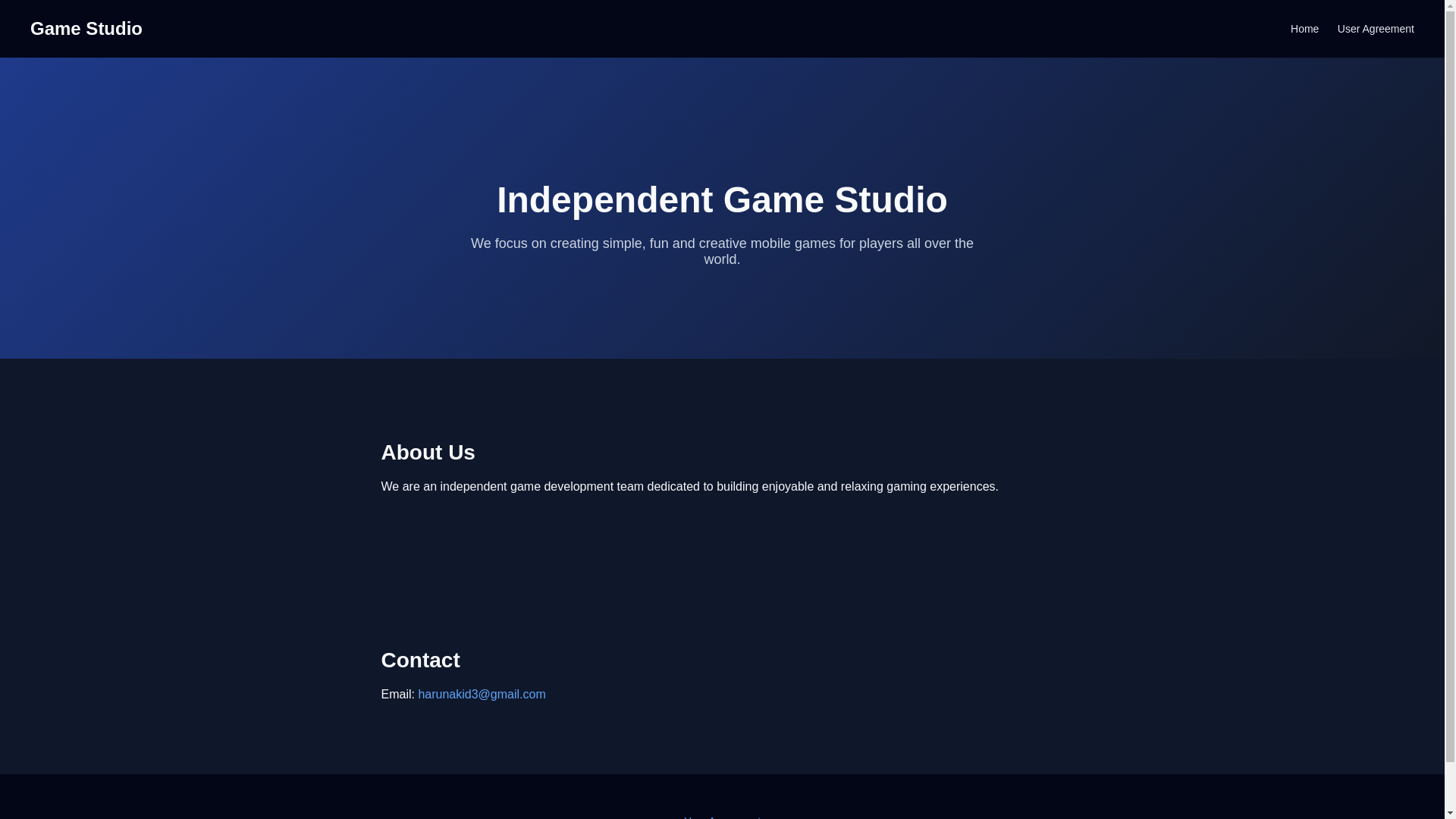 website screenshot of https://bluemapstudios.fun/