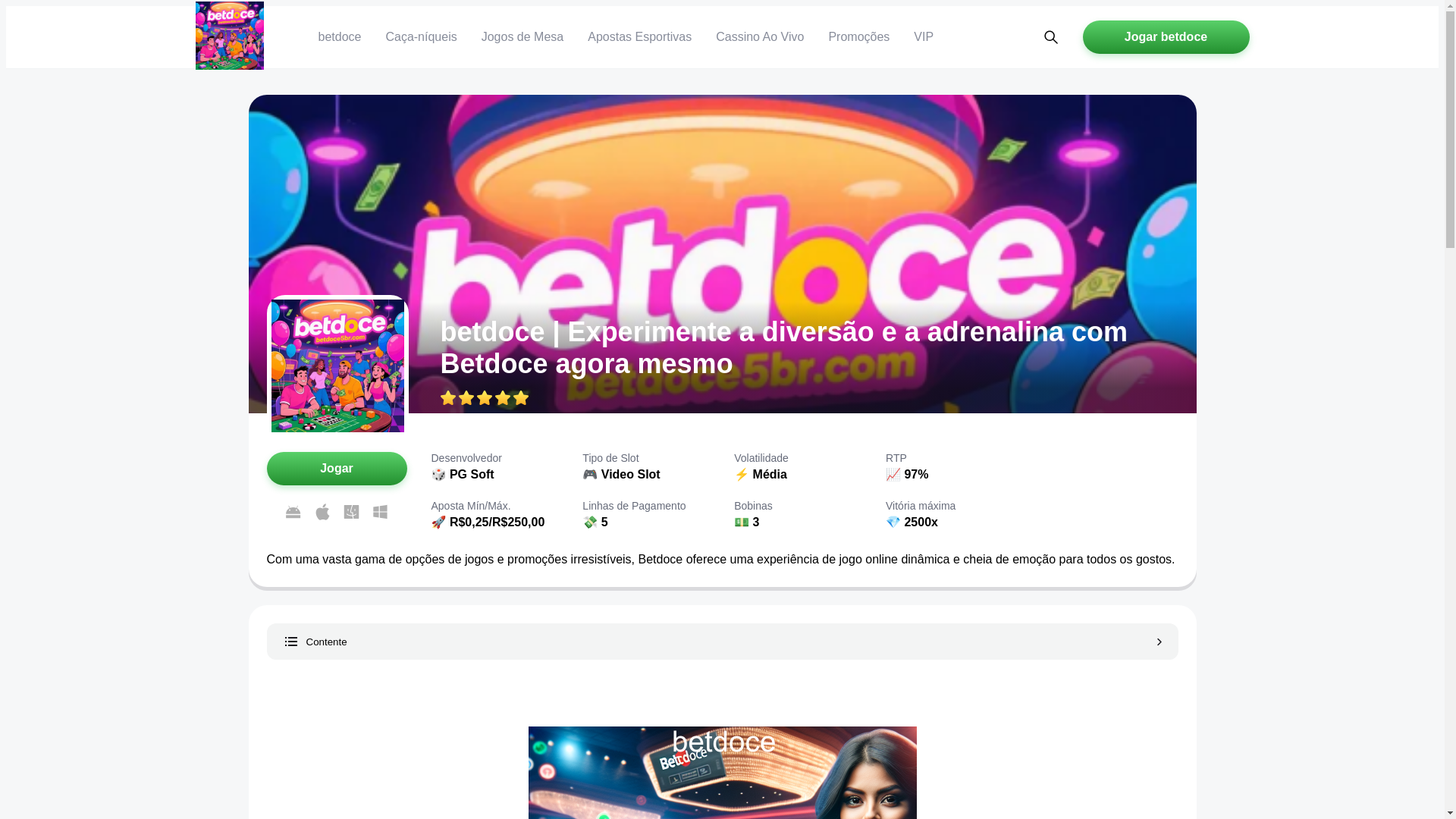 website screenshot of https://betdoce5br.com/
