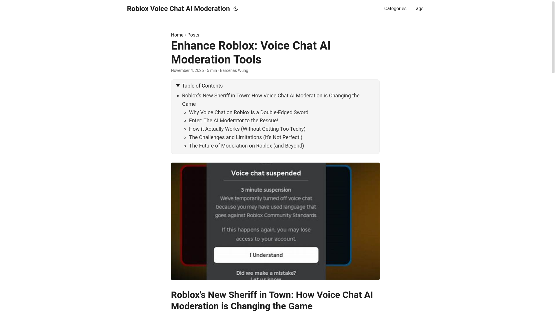 website screenshot of https://roblox-voice-chat-ai-moderation.pages.dev/