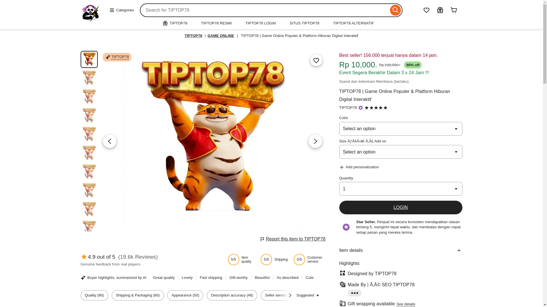 website screenshot of https://tiptop78.com