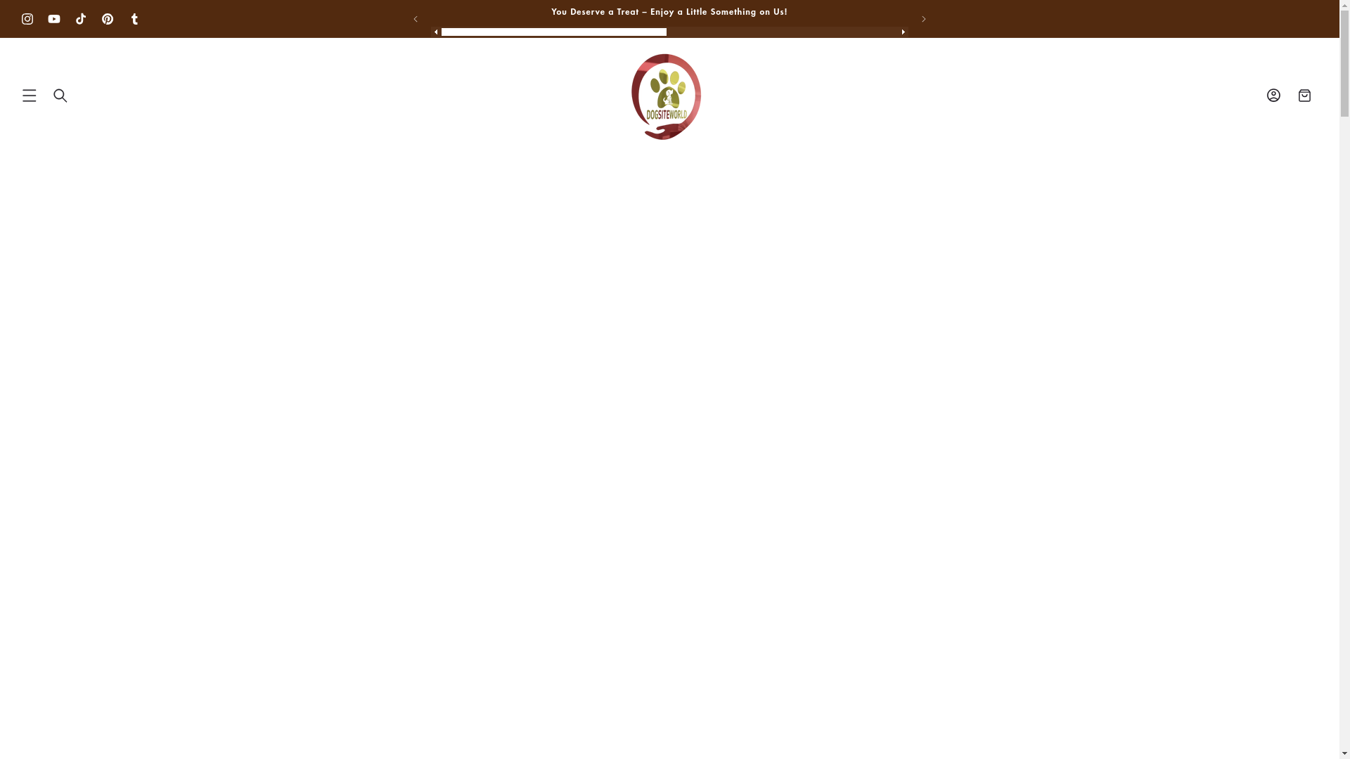 website screenshot of https://dogsiteworld.store/