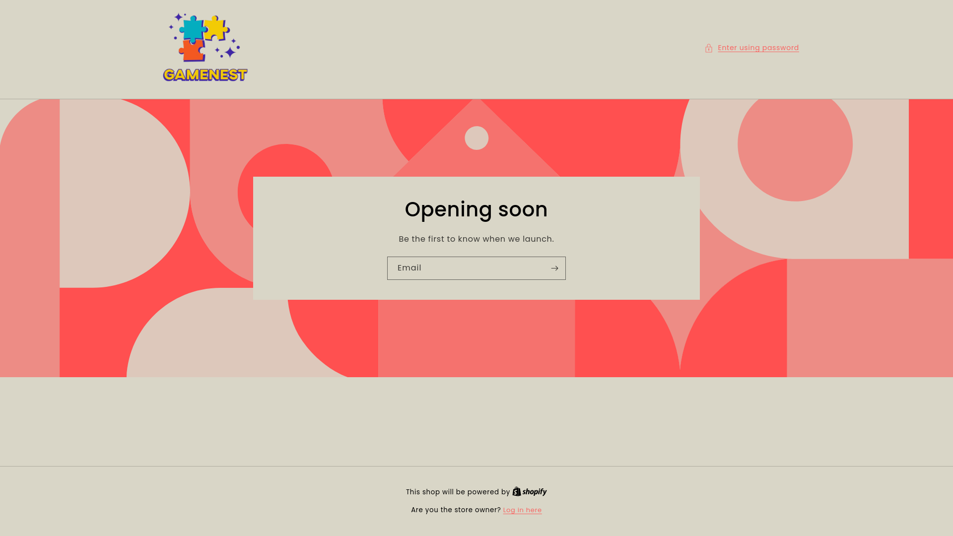 website screenshot of https://gamenestus.com/